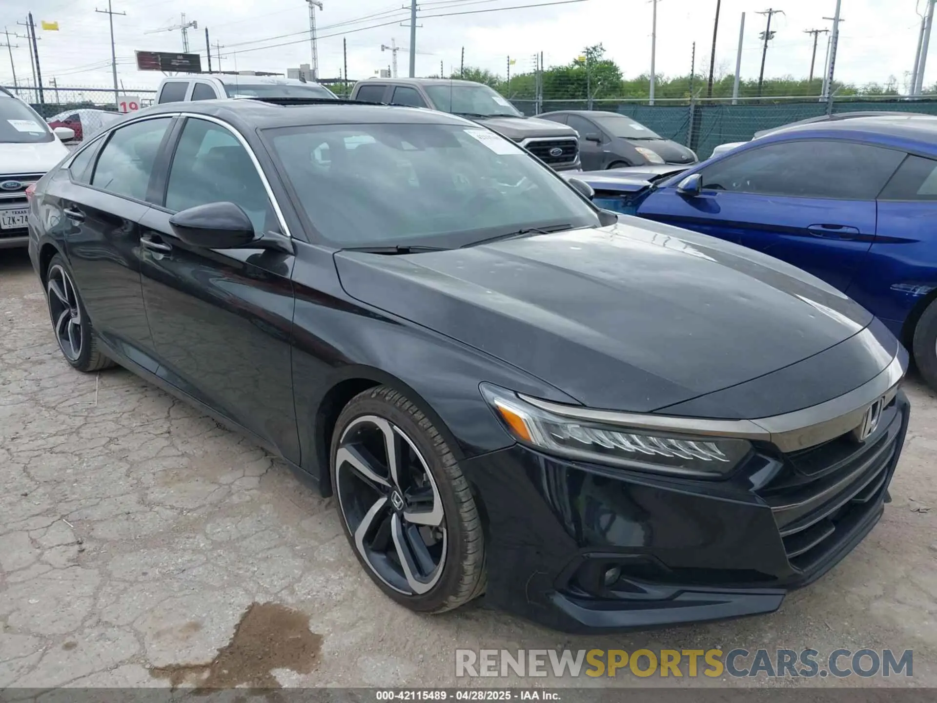 1 fotografías del automóvil dañado 1HGCV2F33MA028436 HONDA ACCORD 2021