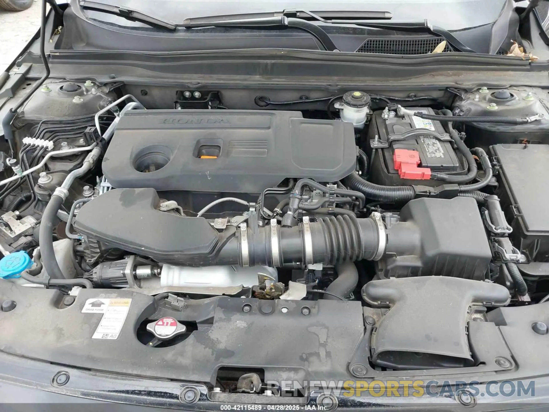 10 fotografías del automóvil dañado 1HGCV2F33MA028436 HONDA ACCORD 2021