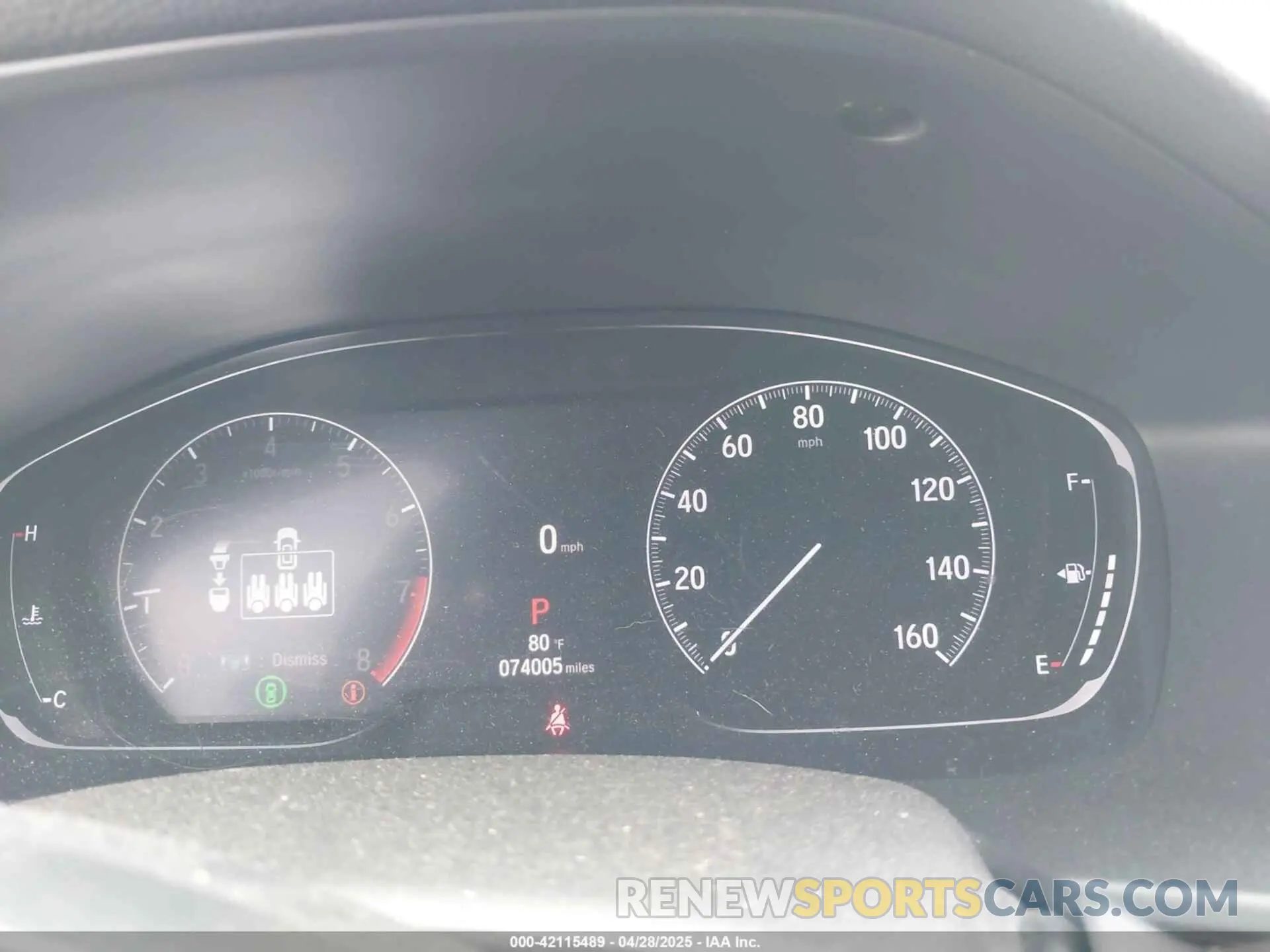 7 fotografías del automóvil dañado 1HGCV2F33MA028436 HONDA ACCORD 2021