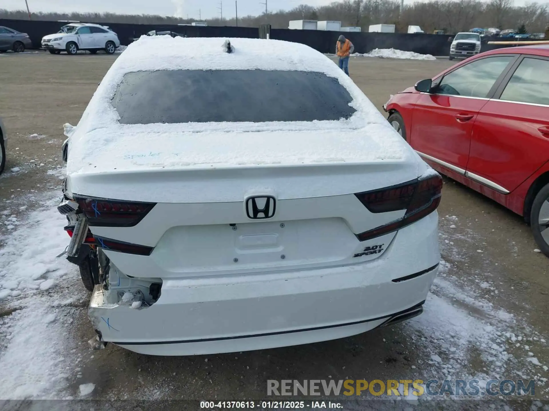 16 fotografías del automóvil dañado 1HGCV2F33MA031823 HONDA ACCORD 2021