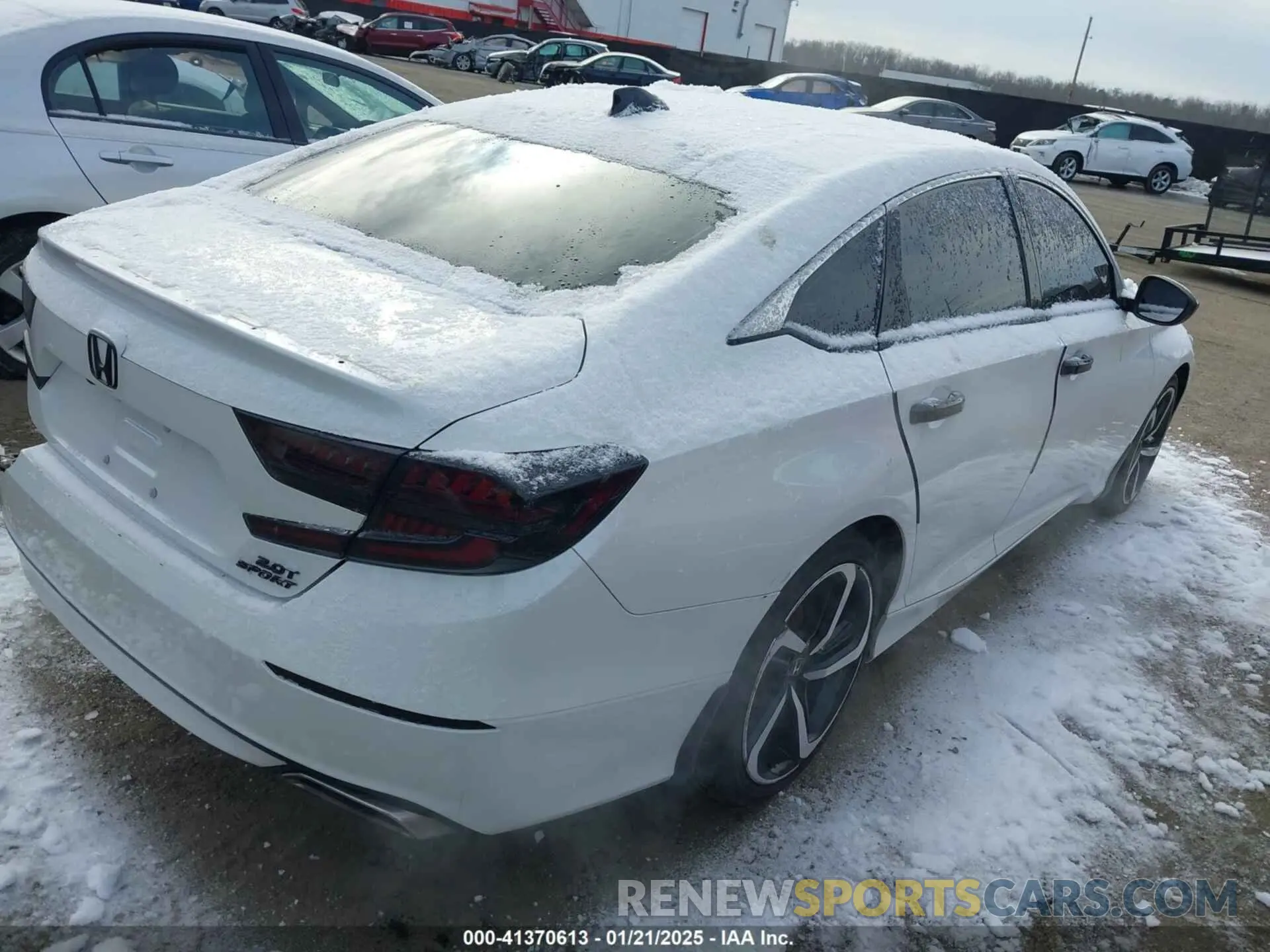 4 fotografías del automóvil dañado 1HGCV2F33MA031823 HONDA ACCORD 2021