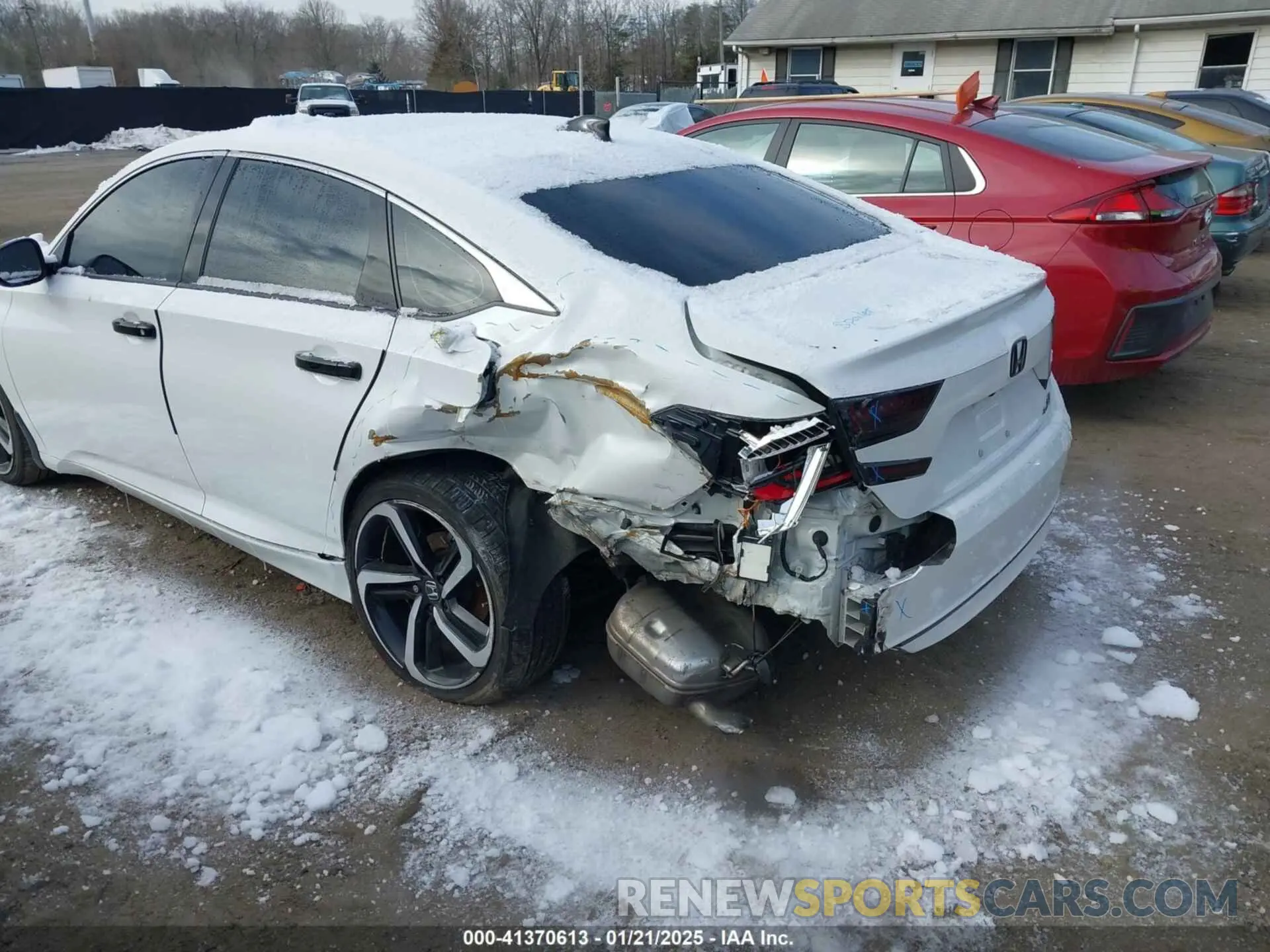 6 fotografías del automóvil dañado 1HGCV2F33MA031823 HONDA ACCORD 2021