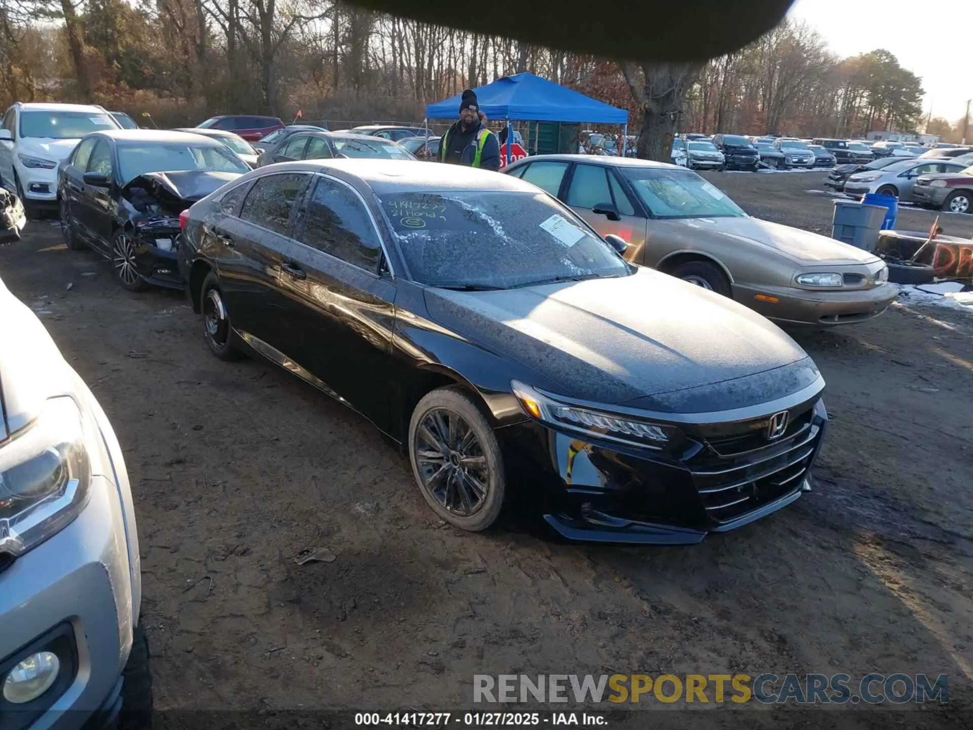 1 fotografías del automóvil dañado 1HGCV2F35MA031452 HONDA ACCORD 2021