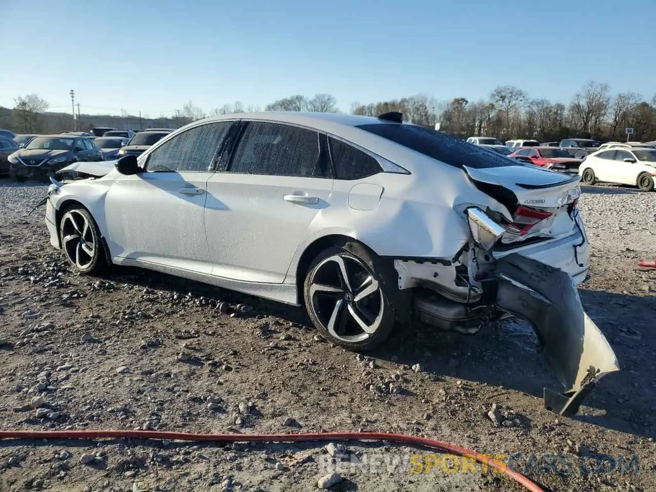 2 fotografías del automóvil dañado 1HGCV2F37MA000719 HONDA ACCORD 2021