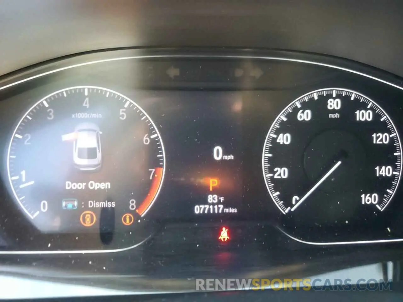 9 fotografías del automóvil dañado 1HGCV2F37MA000719 HONDA ACCORD 2021