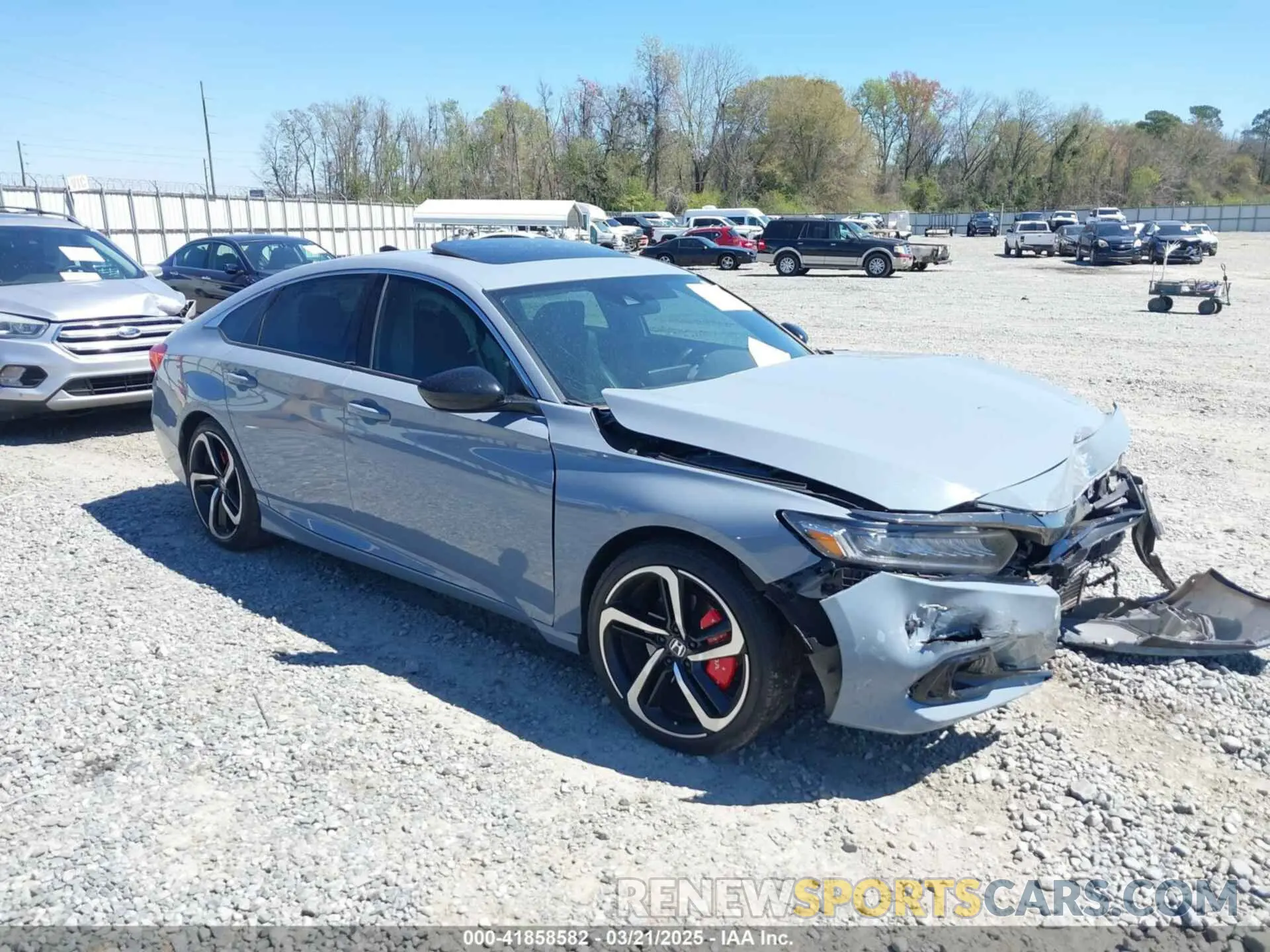 1 fotografías del automóvil dañado 1HGCV2F37MA016225 HONDA ACCORD 2021
