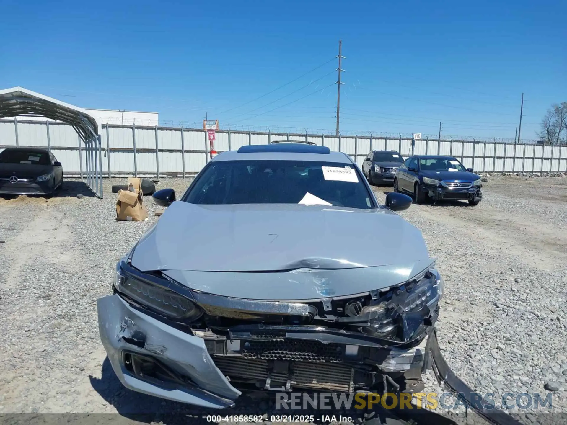 12 fotografías del automóvil dañado 1HGCV2F37MA016225 HONDA ACCORD 2021