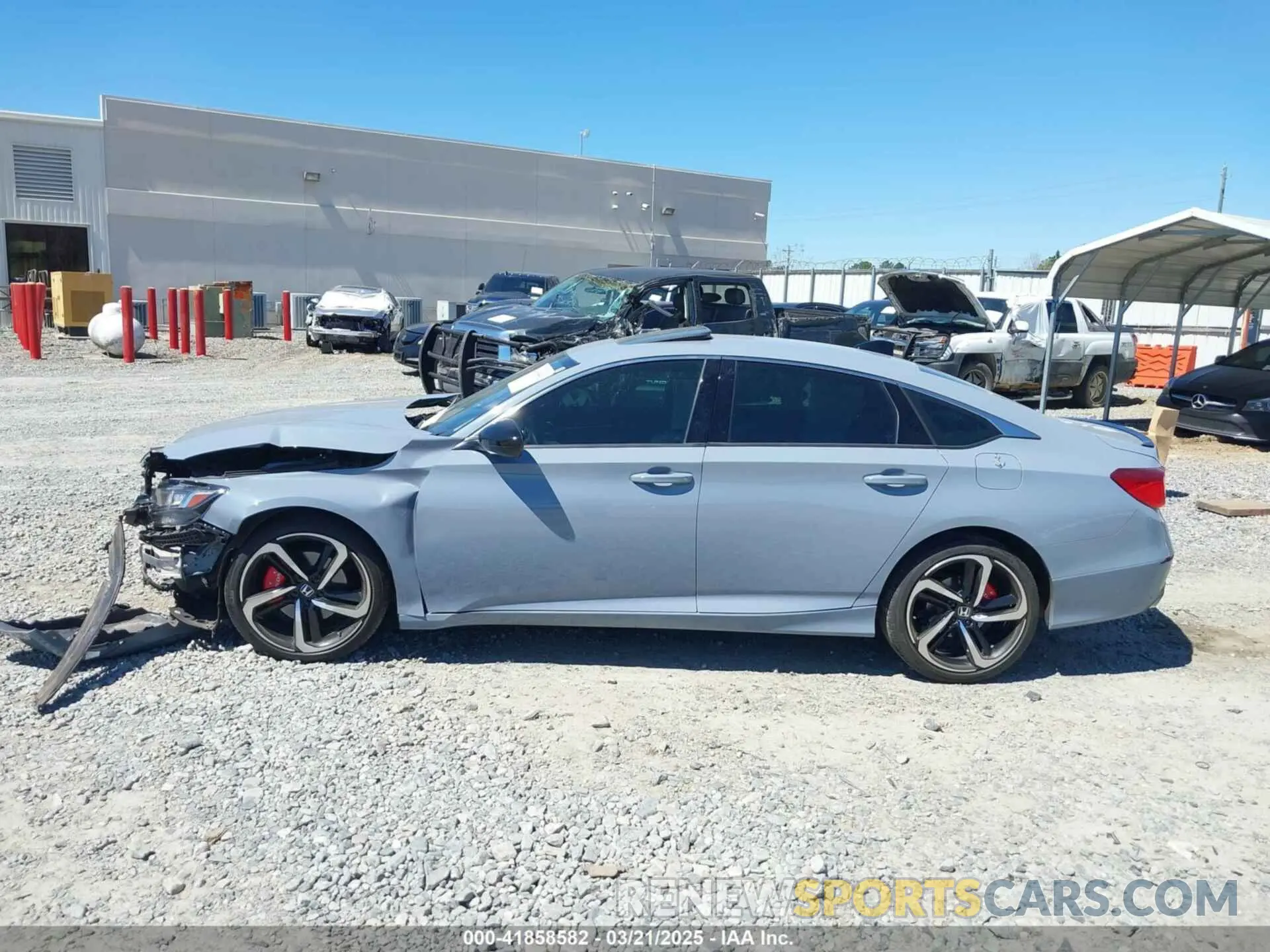 14 fotografías del automóvil dañado 1HGCV2F37MA016225 HONDA ACCORD 2021