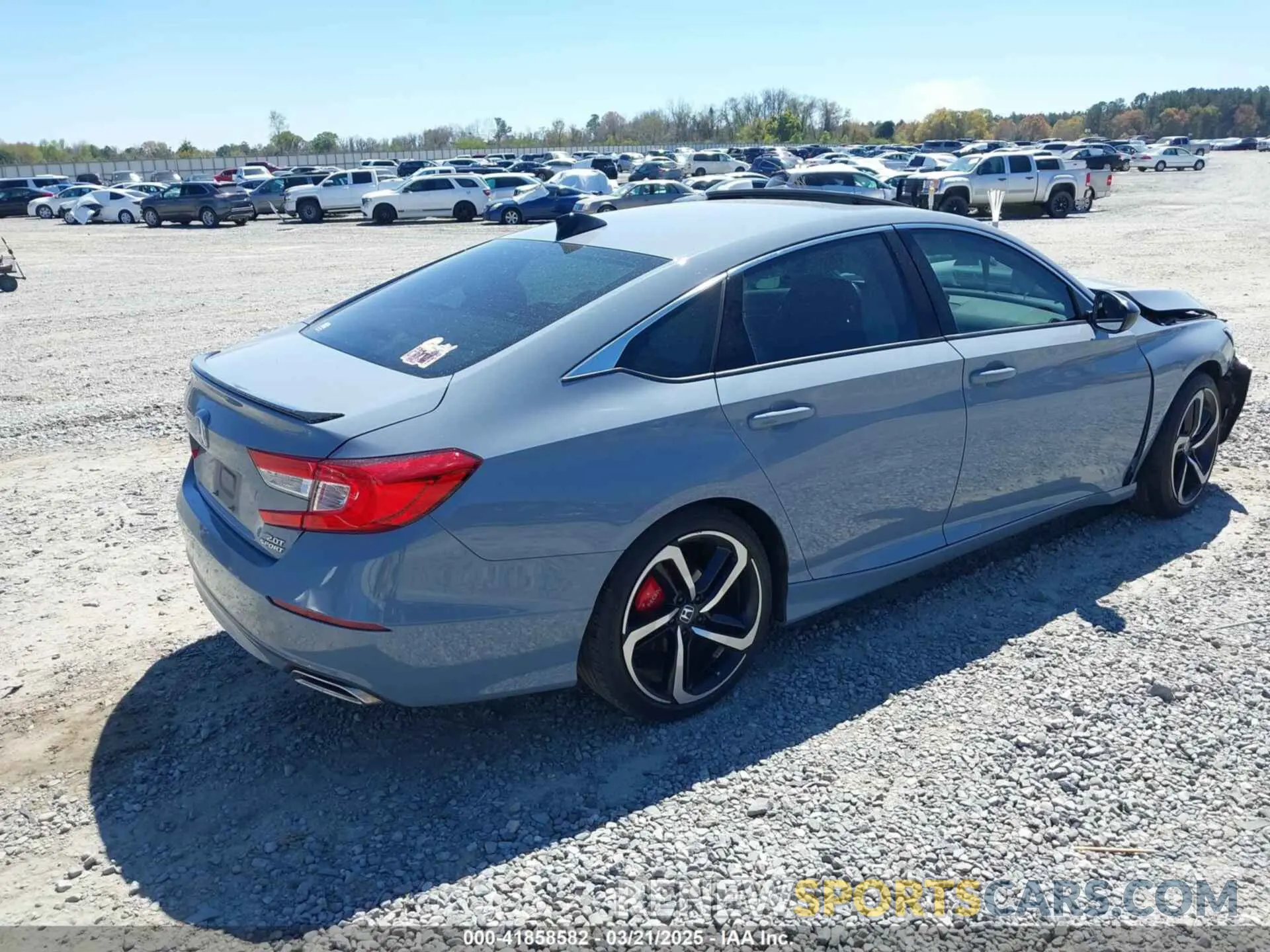 4 fotografías del automóvil dañado 1HGCV2F37MA016225 HONDA ACCORD 2021