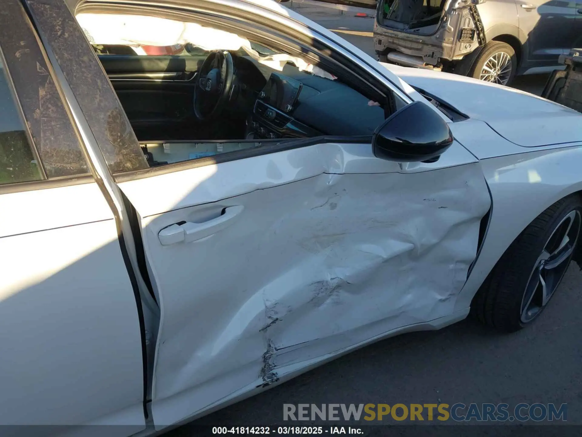 6 fotografías del automóvil dañado 1HGCV2F37MA031890 HONDA ACCORD 2021