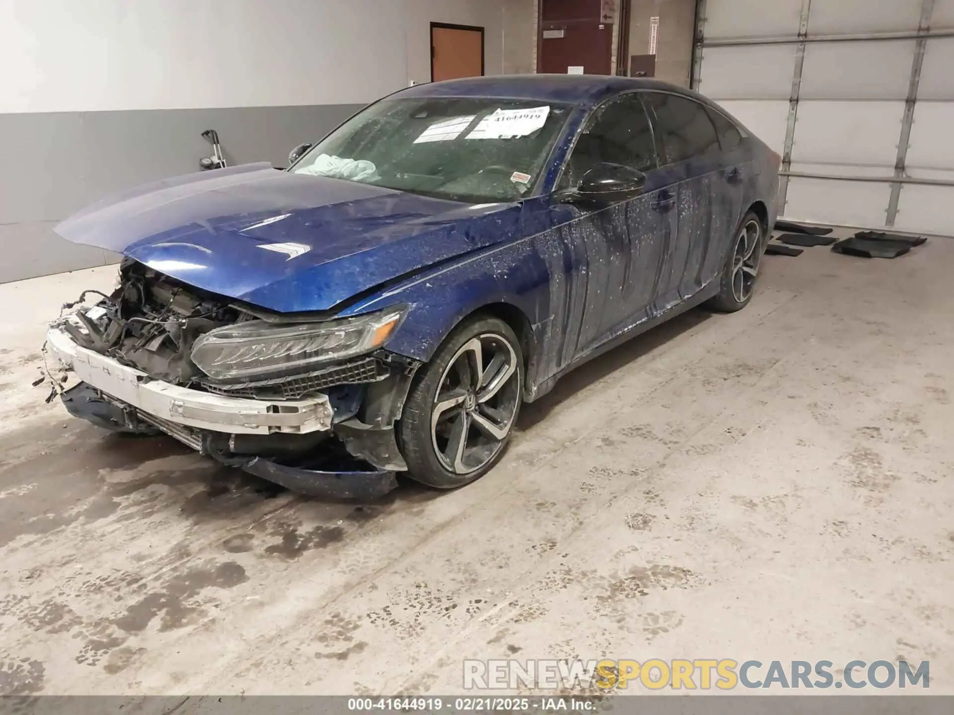 2 fotografías del automóvil dañado 1HGCV2F38MA002138 HONDA ACCORD 2021