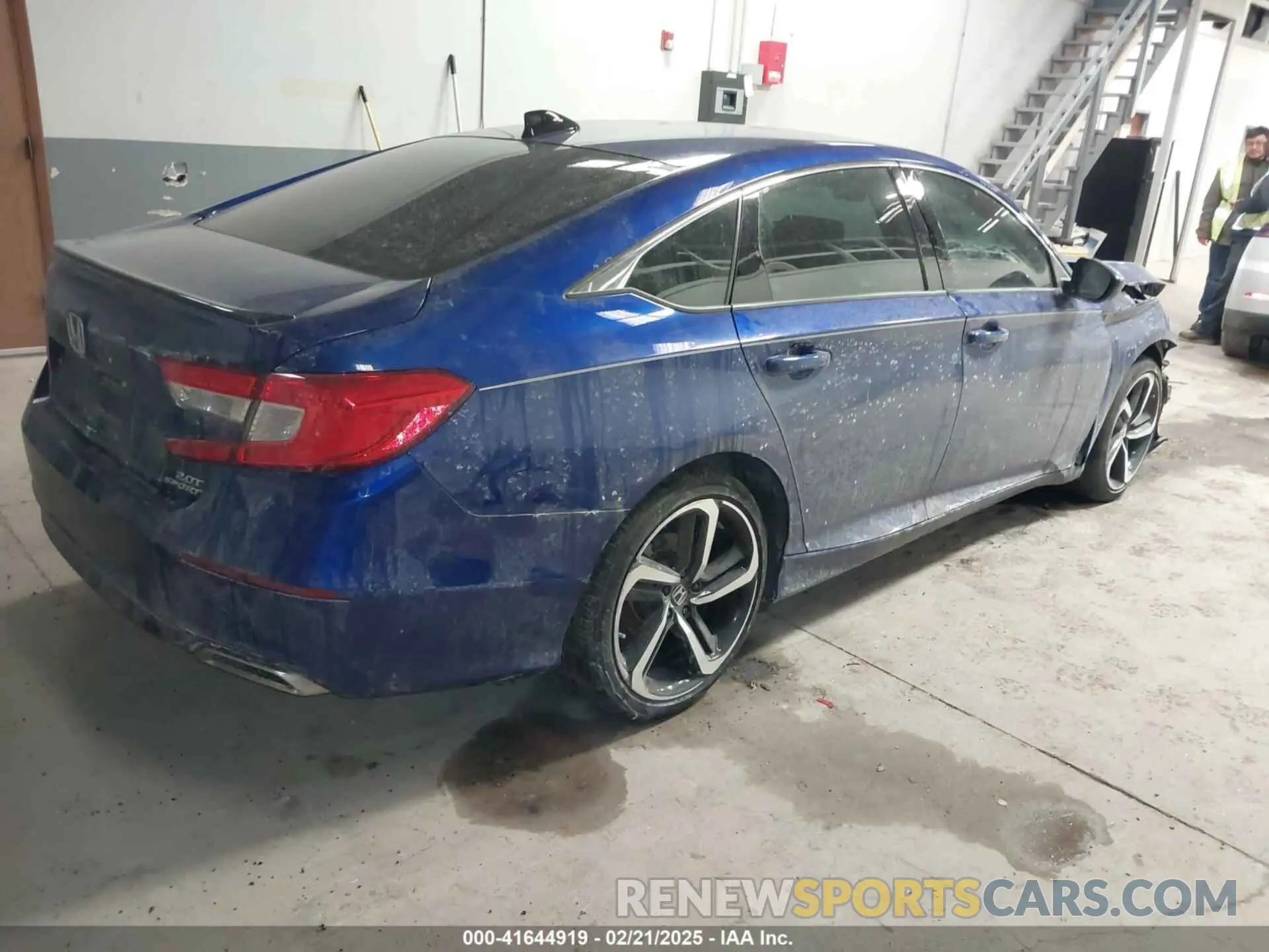 4 fotografías del automóvil dañado 1HGCV2F38MA002138 HONDA ACCORD 2021