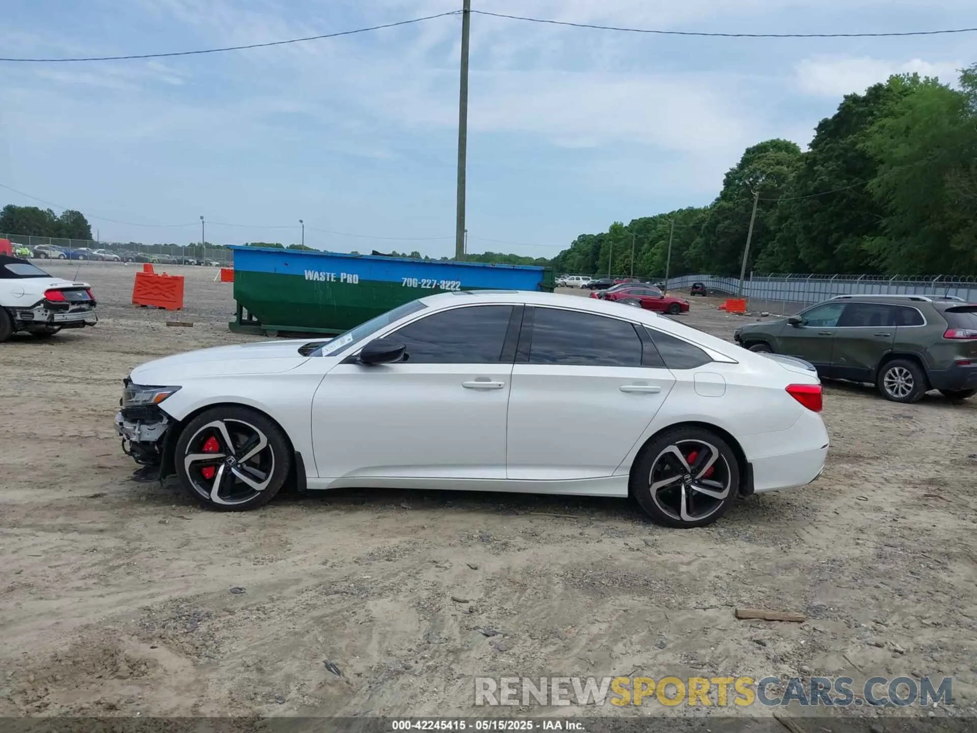 15 fotografías del automóvil dañado 1HGCV2F38MA011695 HONDA ACCORD 2021