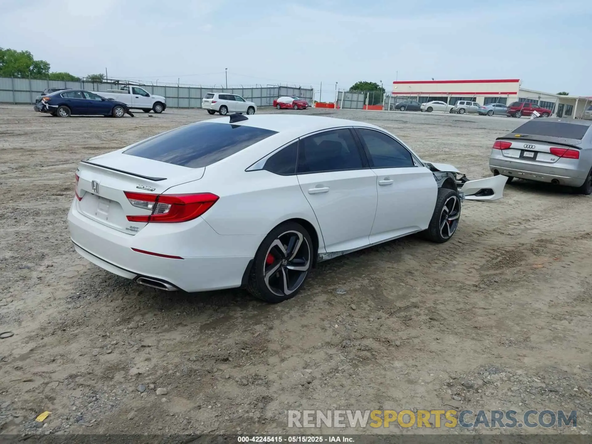 4 fotografías del automóvil dañado 1HGCV2F38MA011695 HONDA ACCORD 2021