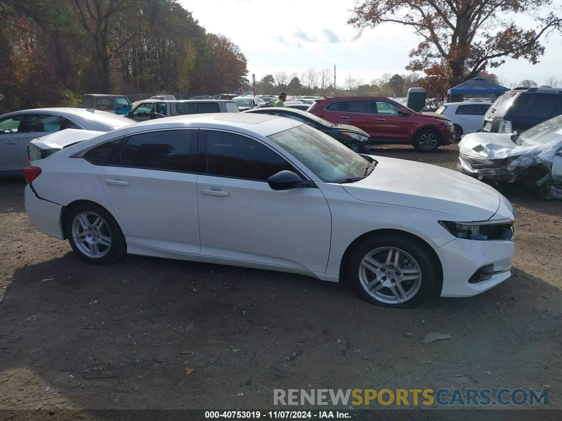 13 fotografías del automóvil dañado 1HGCV2F38MA020087 HONDA ACCORD 2021