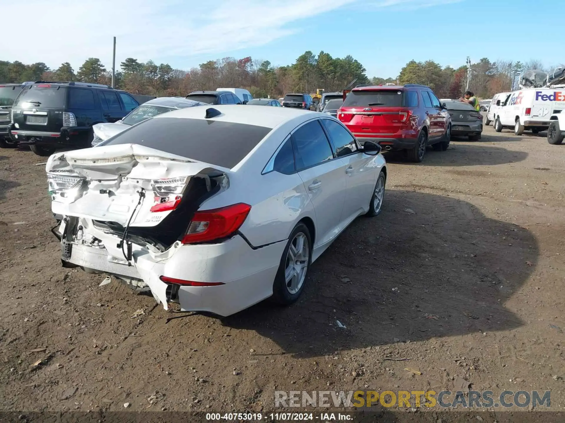4 fotografías del automóvil dañado 1HGCV2F38MA020087 HONDA ACCORD 2021