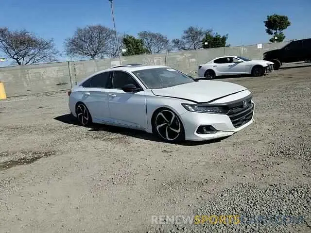 11 fotografías del automóvil dañado 1HGCV2F38MA033017 HONDA ACCORD 2021