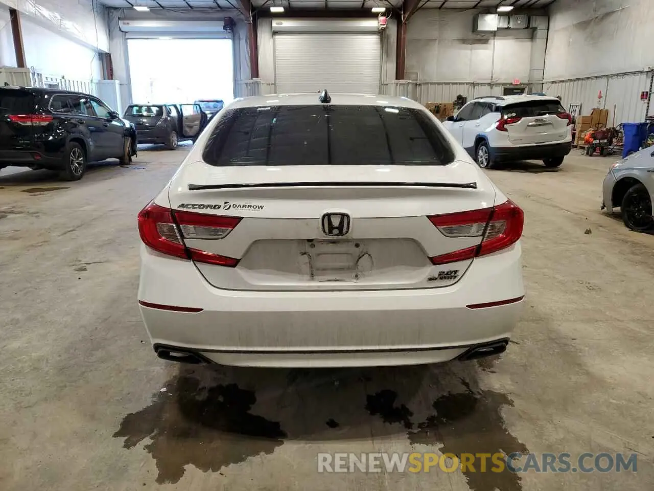 6 fotografías del automóvil dañado 1HGCV2F39MA007655 HONDA ACCORD 2021