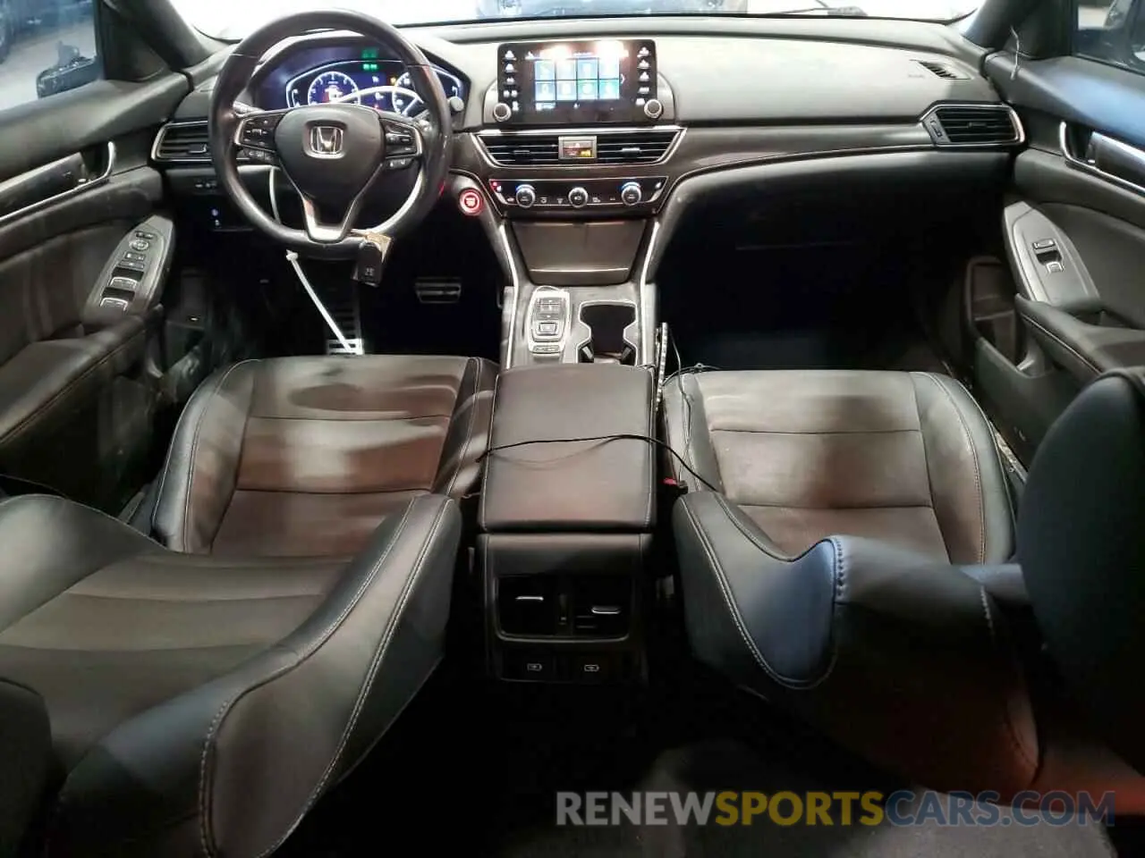 8 fotografías del automóvil dañado 1HGCV2F39MA007655 HONDA ACCORD 2021