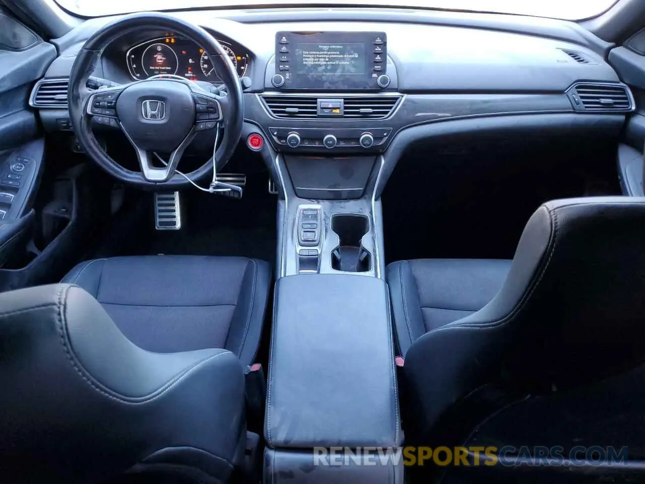 8 fotografías del automóvil dañado 1HGCV2F39MA014895 HONDA ACCORD 2021
