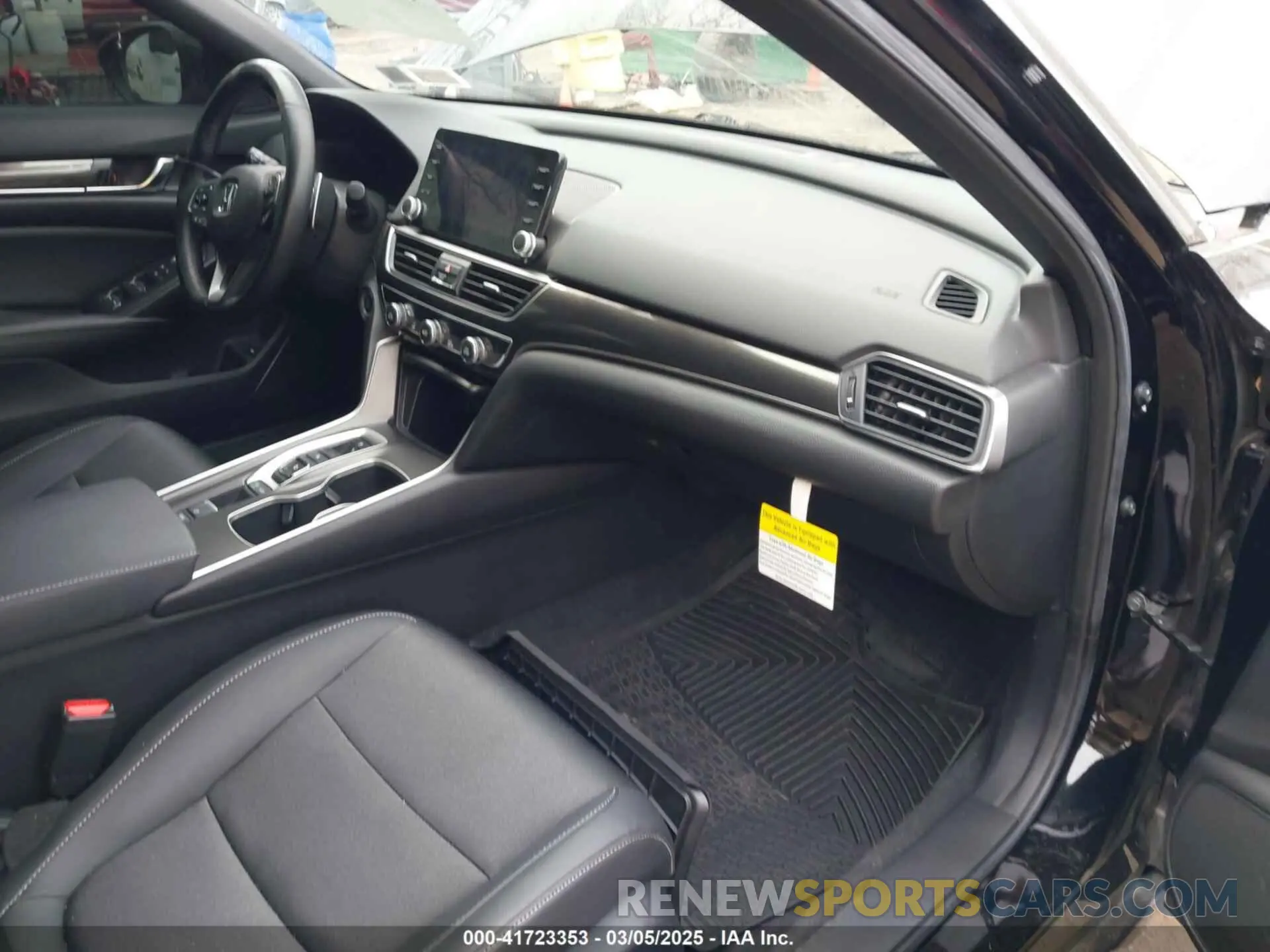 5 fotografías del automóvil dañado 1HGCV2F39MA032961 HONDA ACCORD 2021