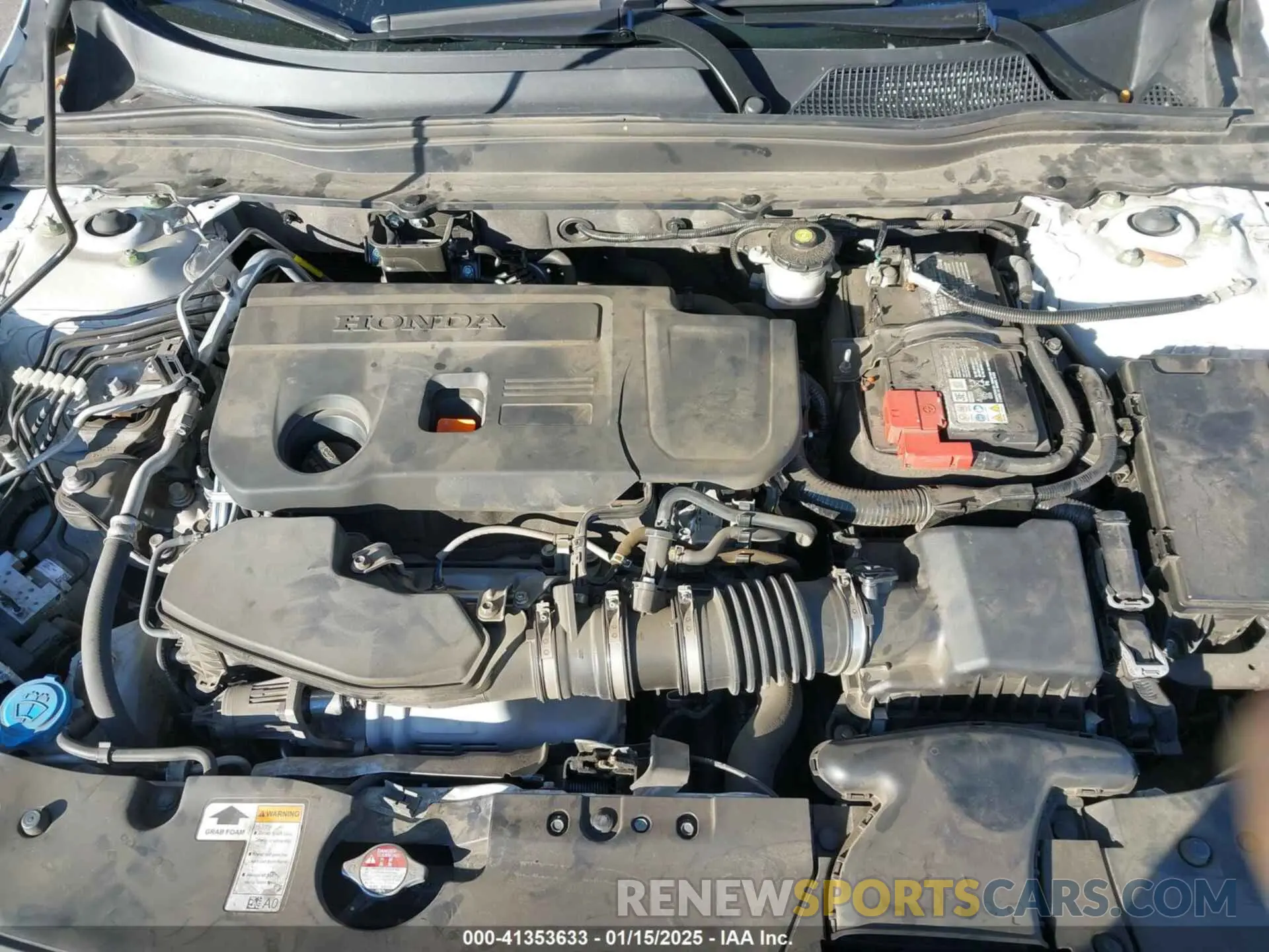 10 fotografías del automóvil dañado 1HGCV2F3XMA027025 HONDA ACCORD 2021