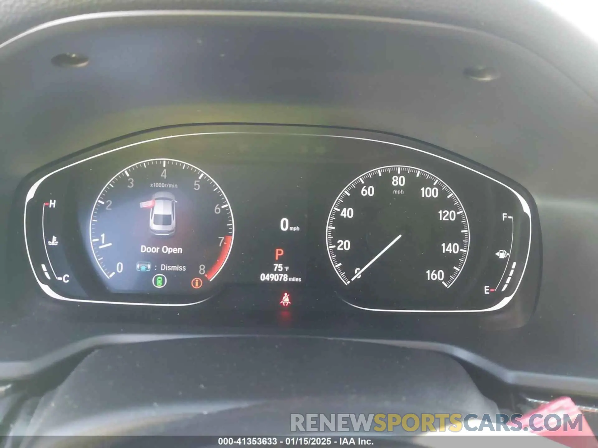 7 fotografías del automóvil dañado 1HGCV2F3XMA027025 HONDA ACCORD 2021
