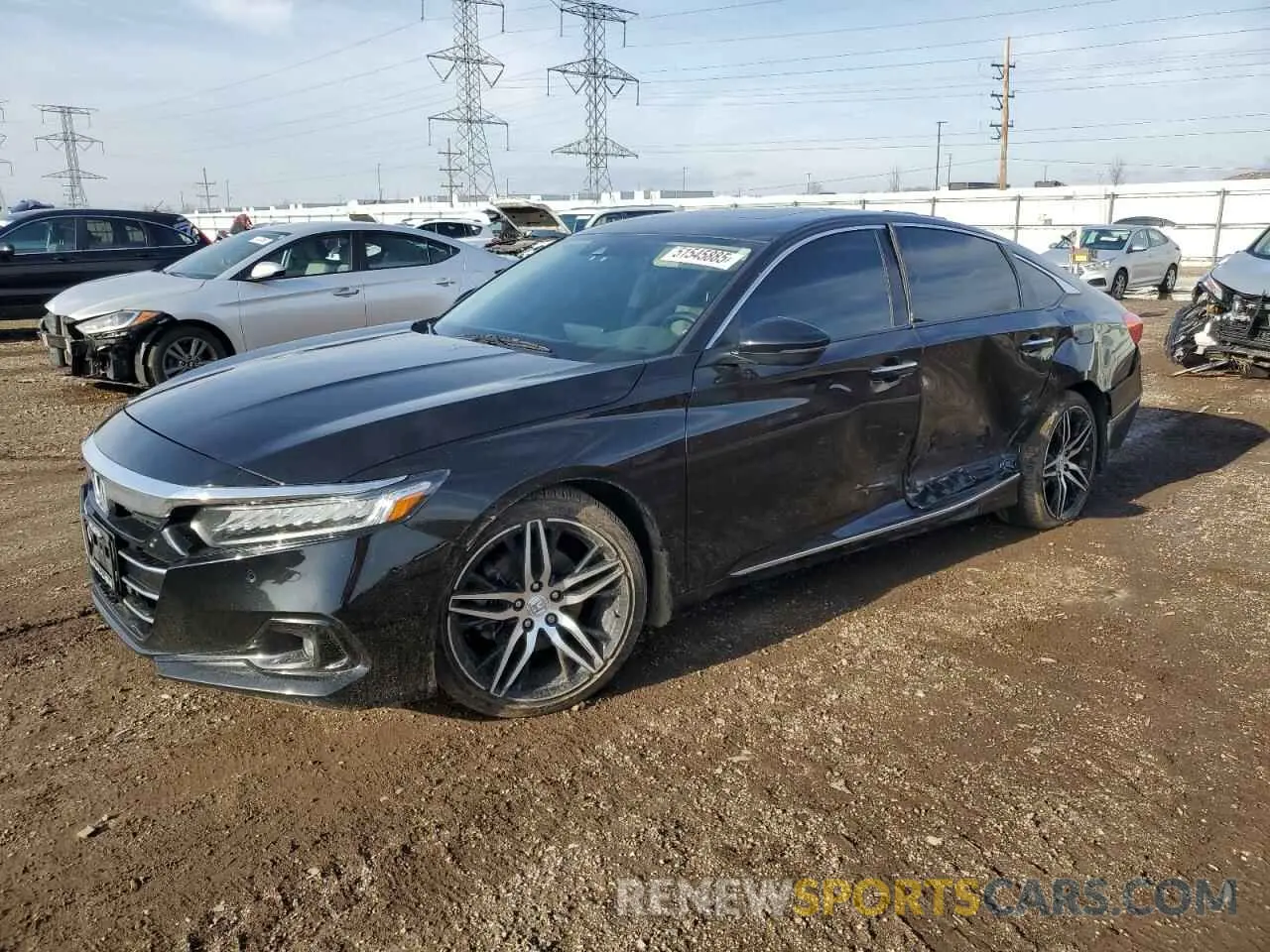 1 fotografías del automóvil dañado 1HGCV2F91MA010764 HONDA ACCORD 2021
