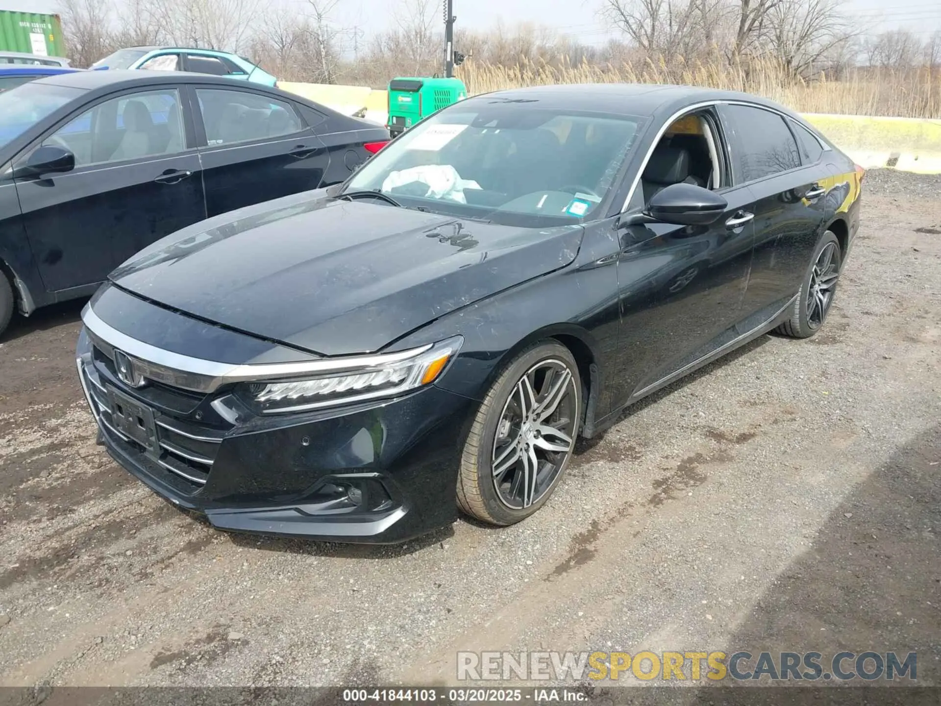 2 fotografías del automóvil dañado 1HGCV2F91MA013020 HONDA ACCORD 2021