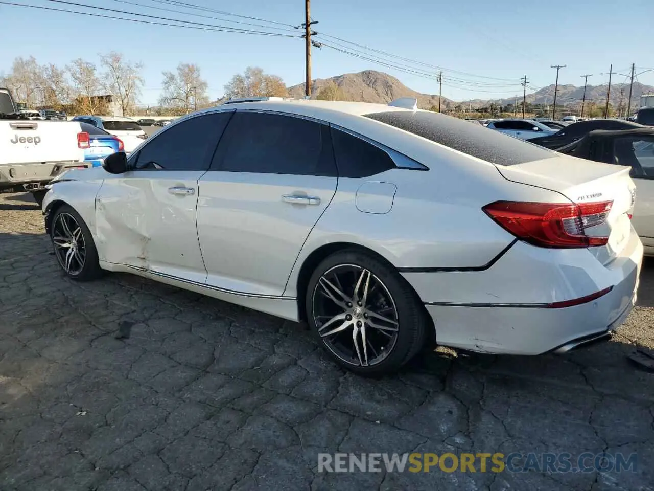 2 fotografías del automóvil dañado 1HGCV2F91MA016418 HONDA ACCORD 2021