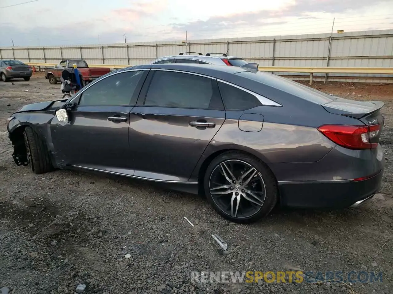2 fotografías del automóvil dañado 1HGCV2F92MA013866 HONDA ACCORD 2021