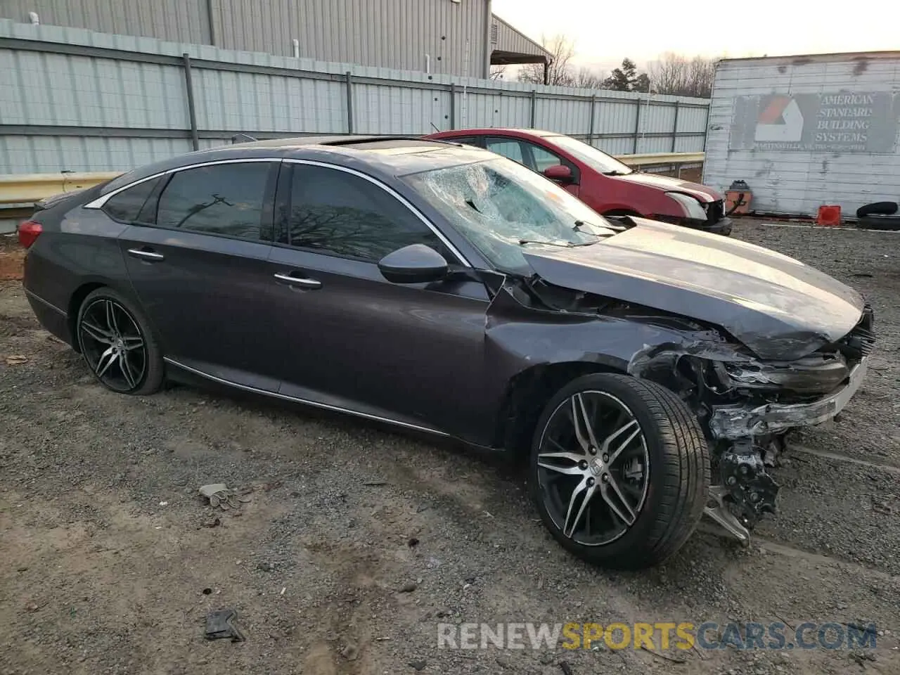 4 fotografías del automóvil dañado 1HGCV2F92MA013866 HONDA ACCORD 2021