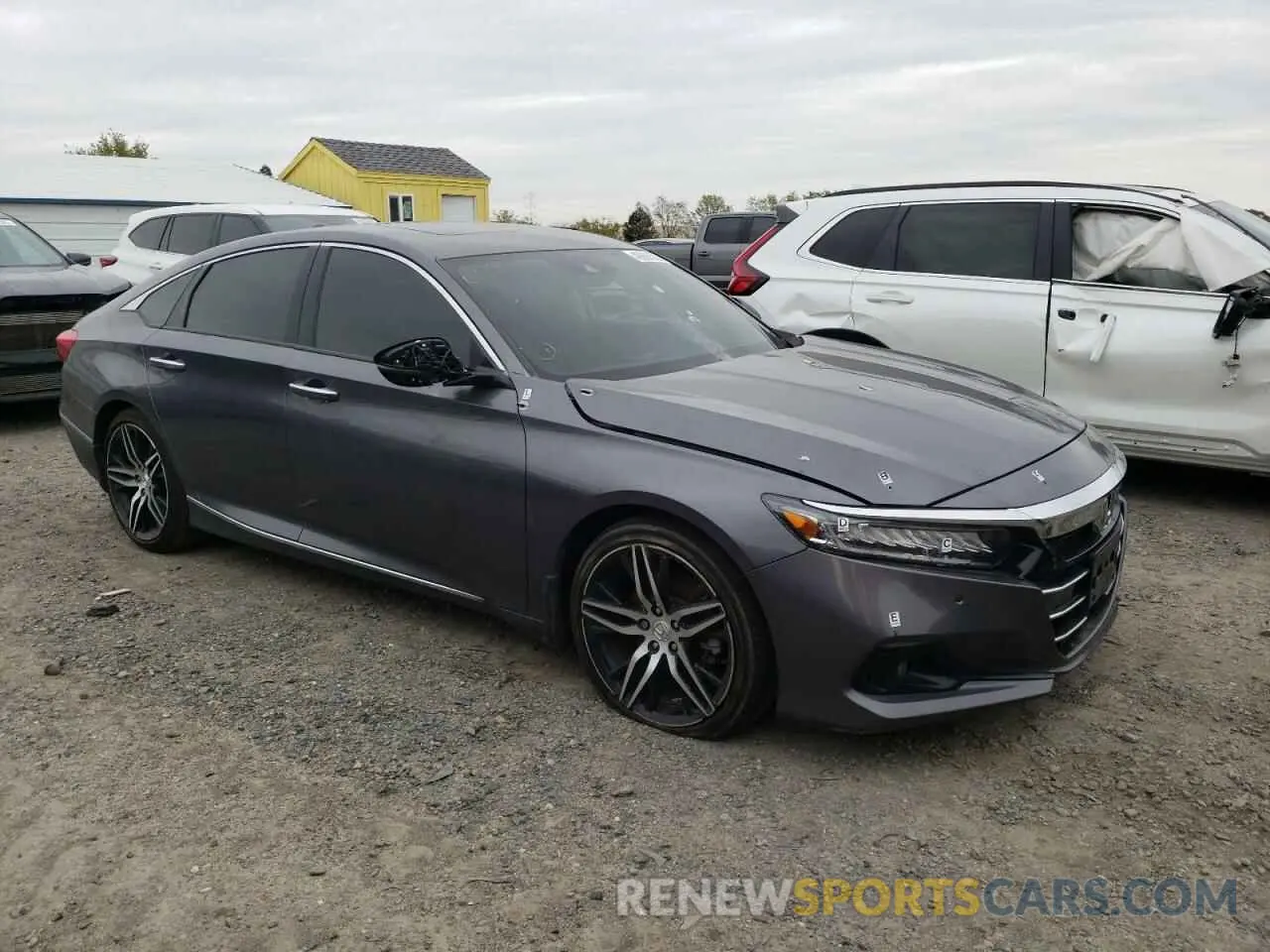 4 fotografías del automóvil dañado 1HGCV2F94MA002075 HONDA ACCORD 2021