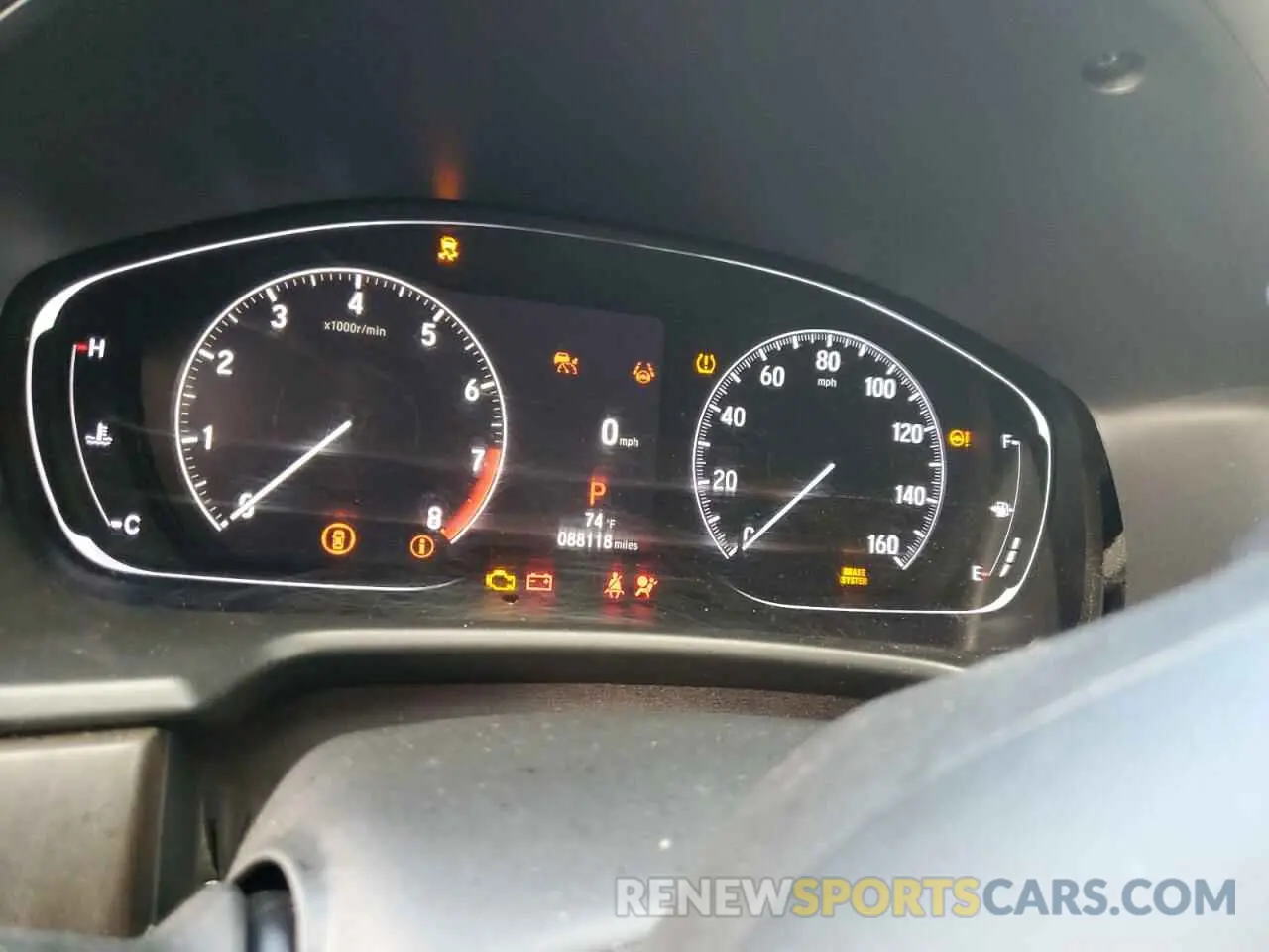9 fotografías del automóvil dañado 1HGCV2F95MA017457 HONDA ACCORD 2021