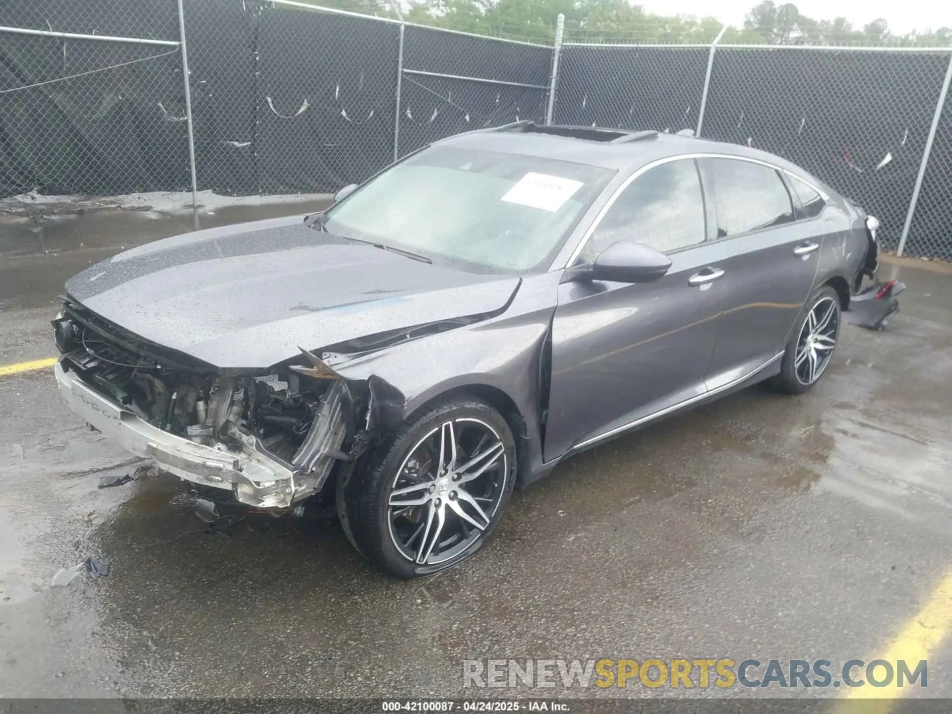 2 fotografías del automóvil dañado 1HGCV2F96MA000859 HONDA ACCORD 2021