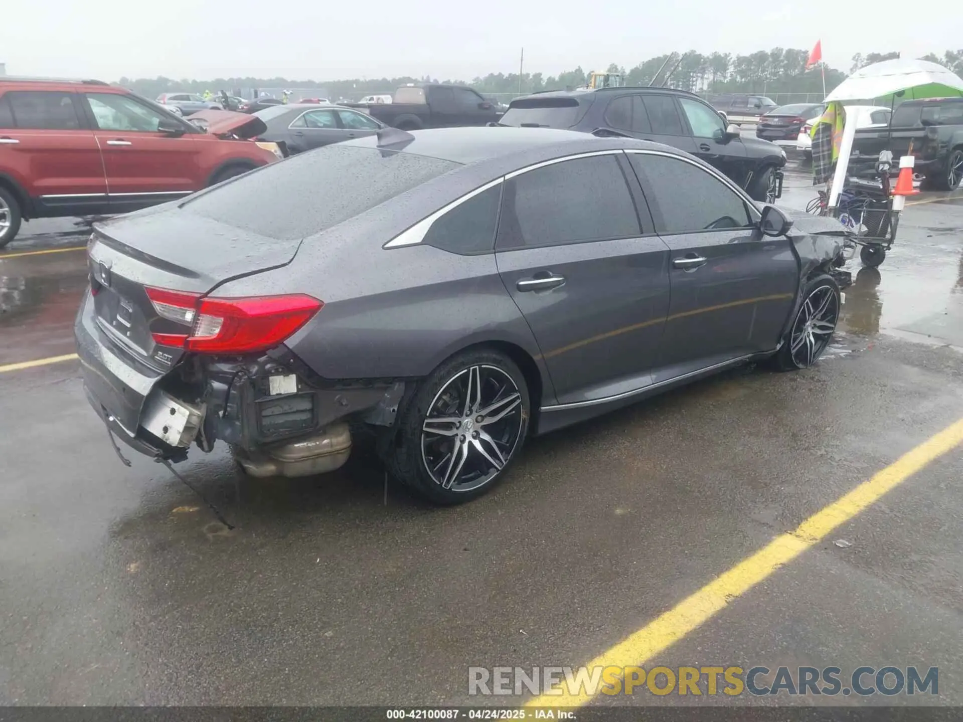 4 fotografías del automóvil dañado 1HGCV2F96MA000859 HONDA ACCORD 2021