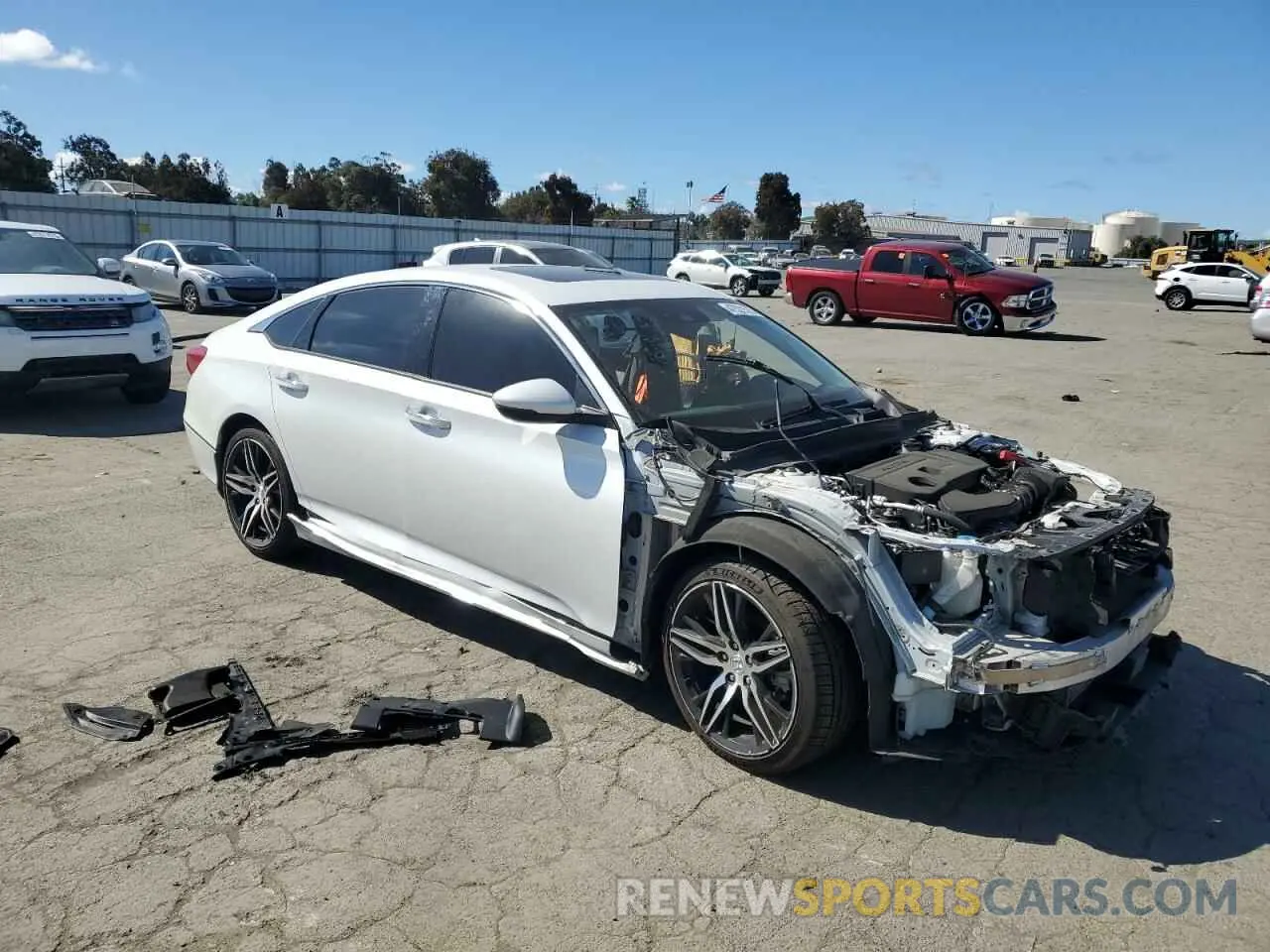 4 fotografías del automóvil dañado 1HGCV2F97MA021476 HONDA ACCORD 2021