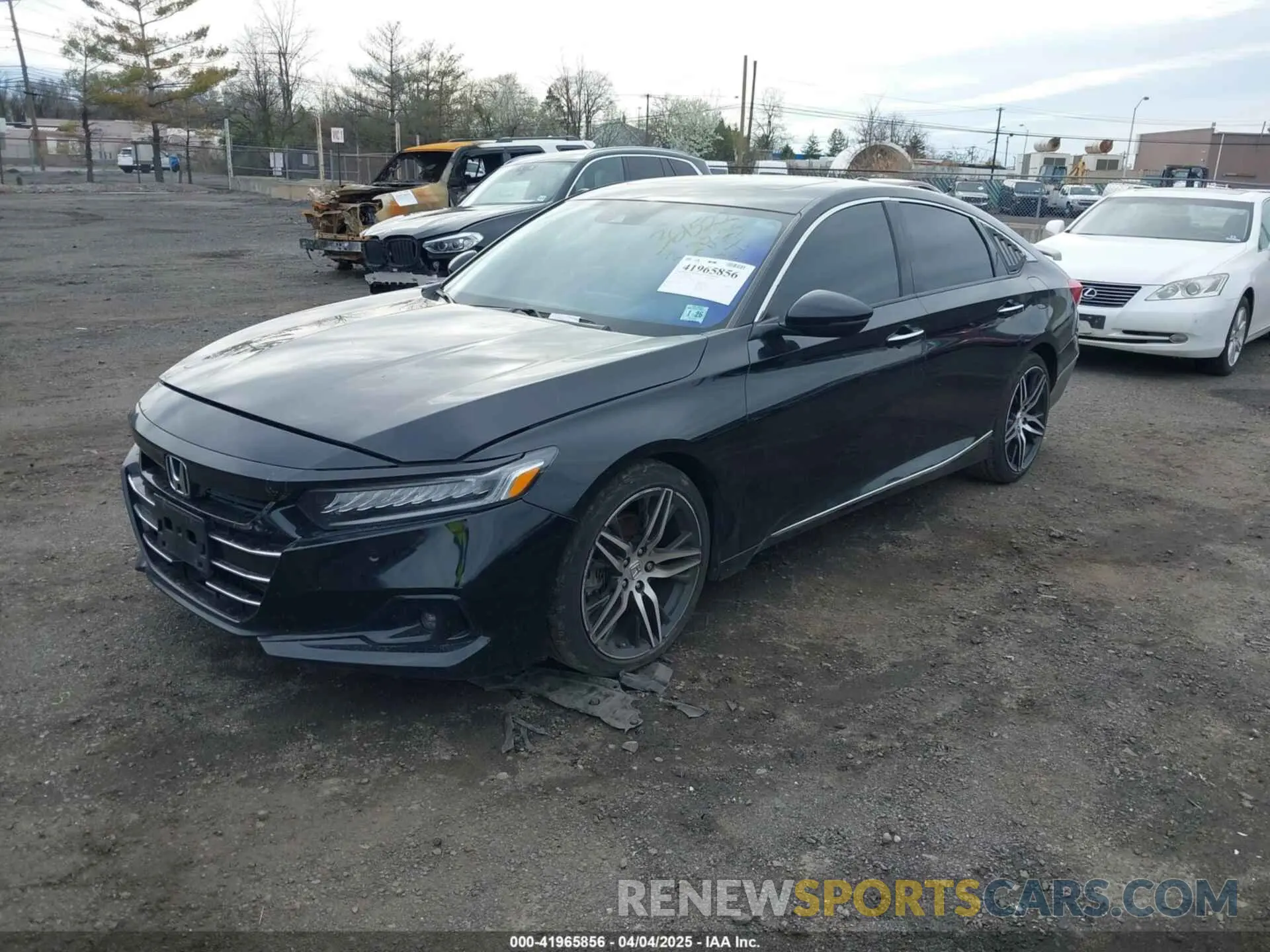 2 fotografías del automóvil dañado 1HGCV2F98MA008073 HONDA ACCORD 2021