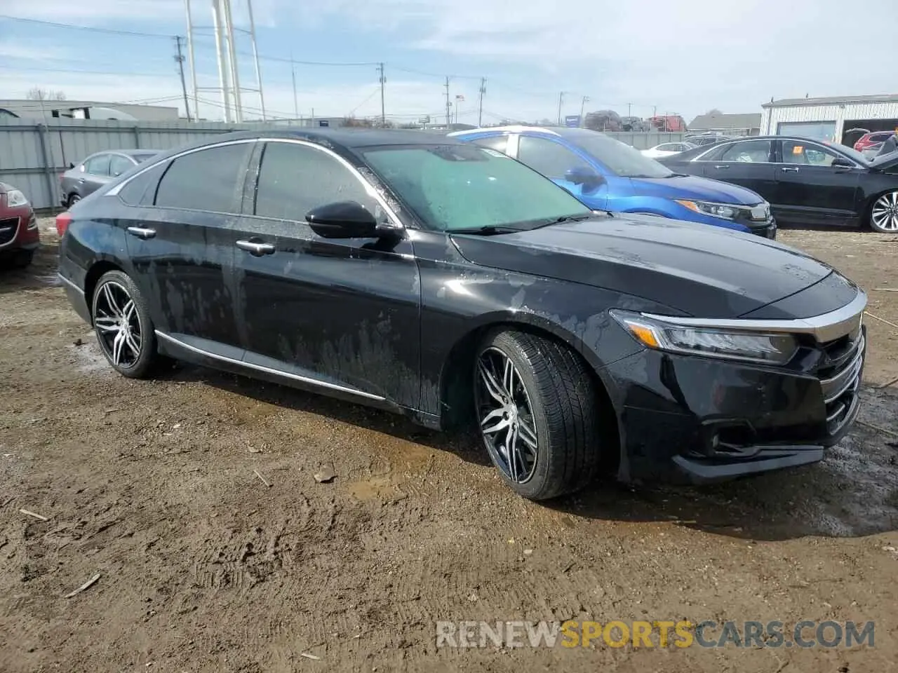 4 fotografías del automóvil dañado 1HGCV2F9XMA005403 HONDA ACCORD 2021