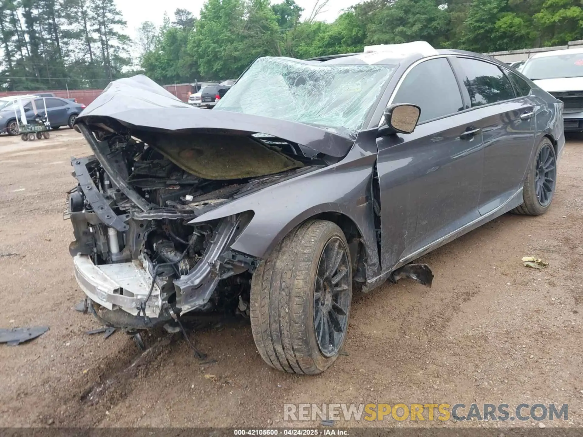 2 fotografías del automóvil dañado 1HGCV2F9XMA018460 HONDA ACCORD 2021
