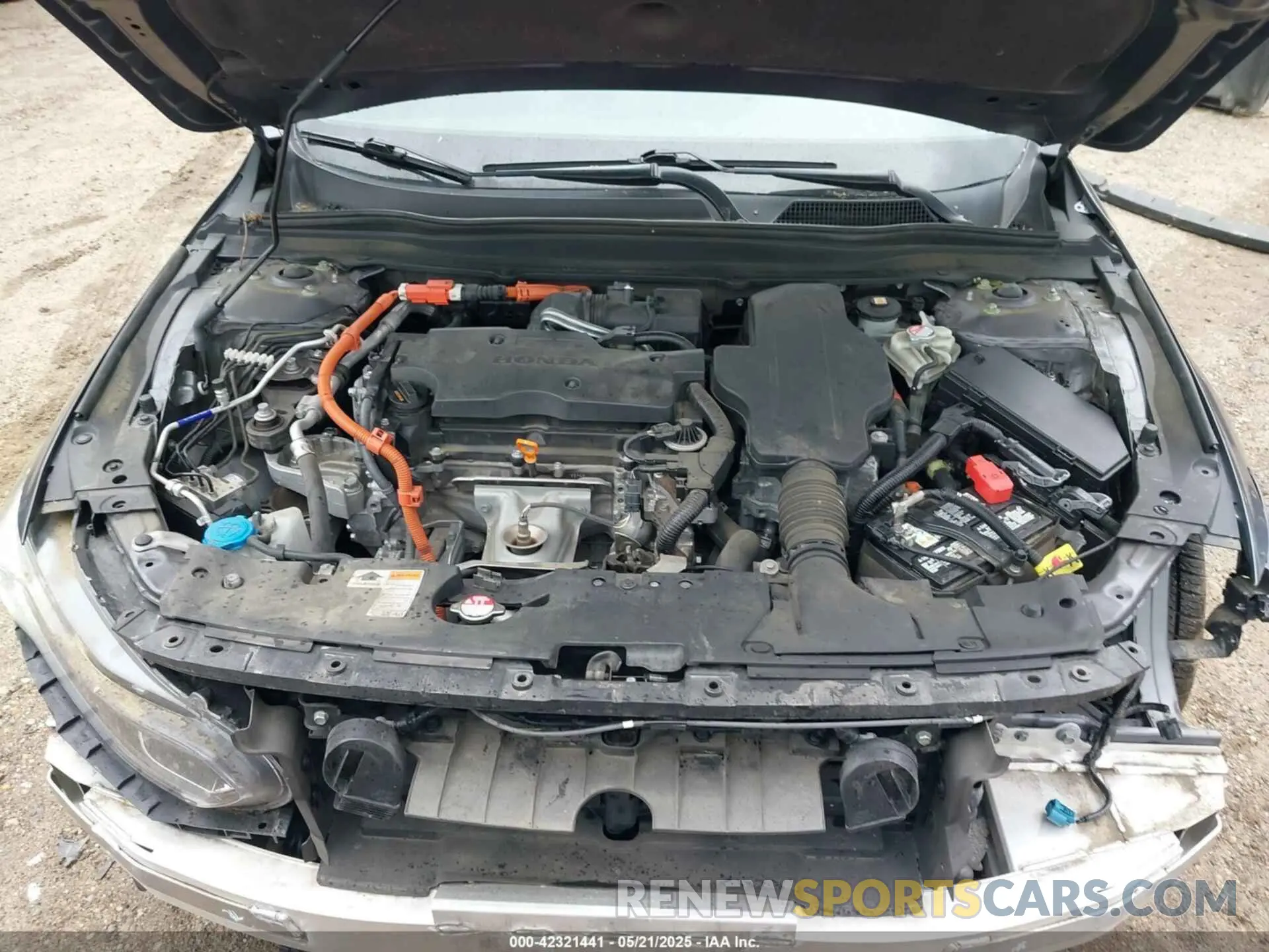 10 fotografías del automóvil dañado 1HGCV3F10MA007385 HONDA ACCORD 2021