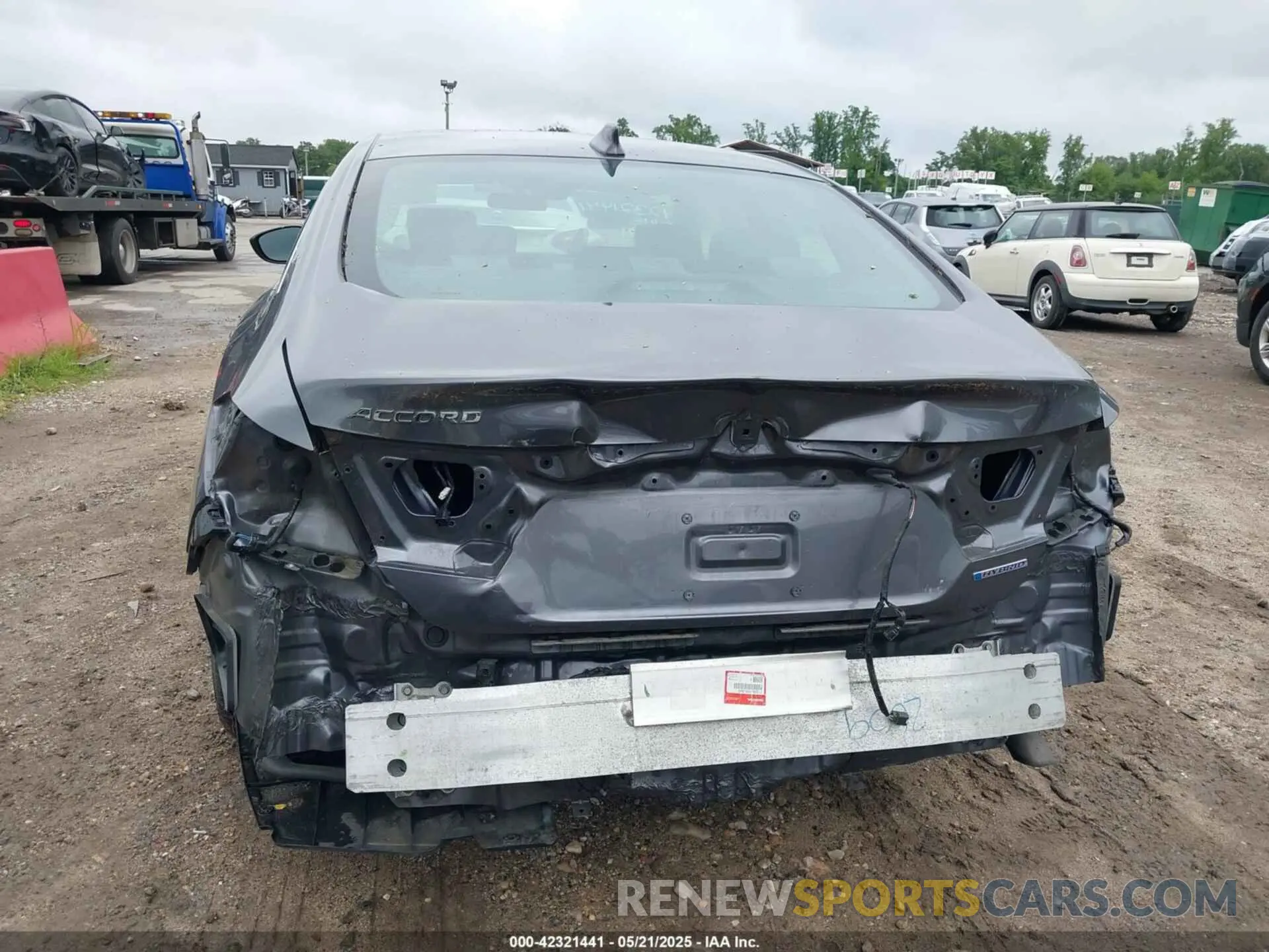 16 fotografías del automóvil dañado 1HGCV3F10MA007385 HONDA ACCORD 2021