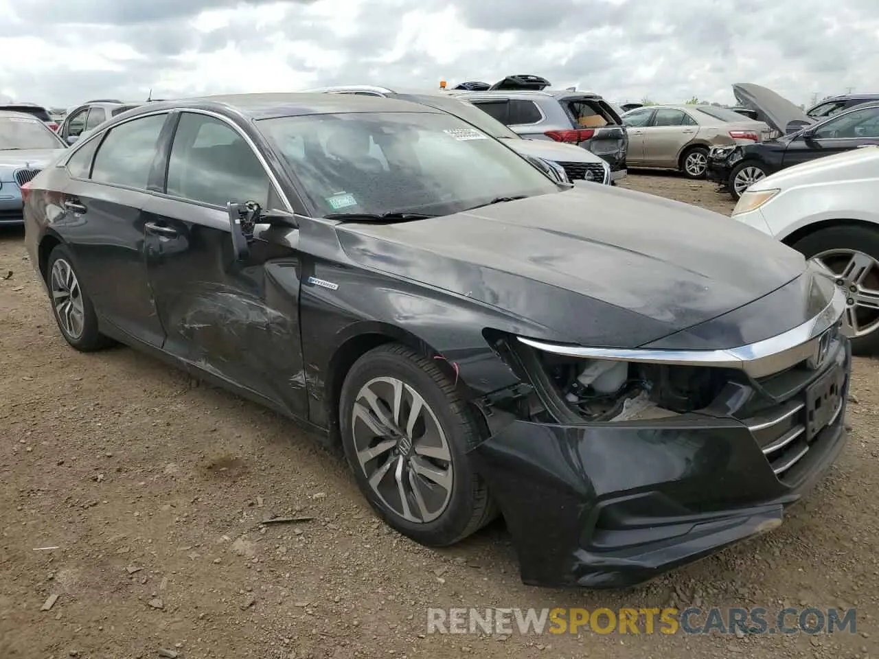 4 fotografías del automóvil dañado 1HGCV3F11MA017939 HONDA ACCORD 2021