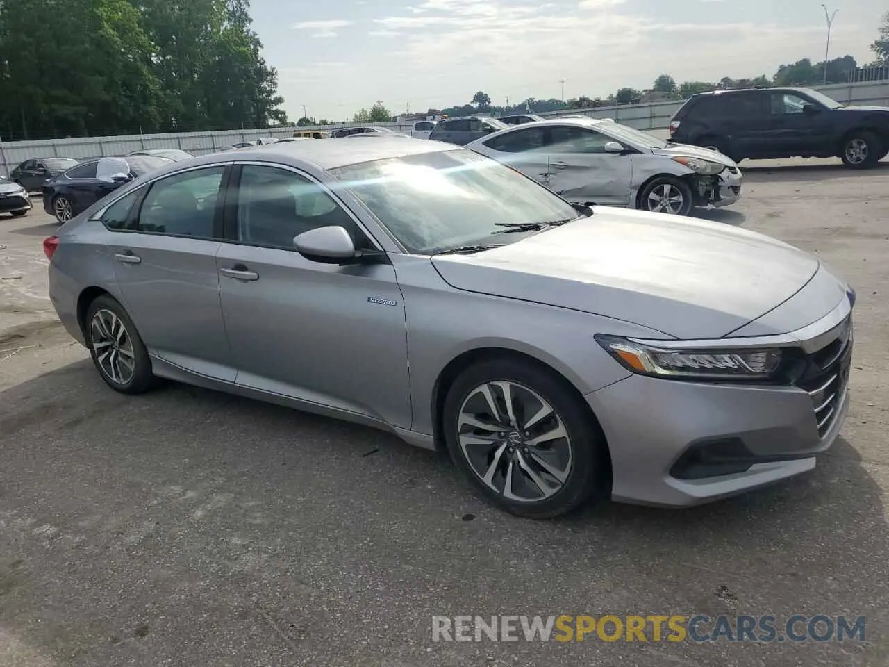 4 fotografías del automóvil dañado 1HGCV3F15MA013408 HONDA ACCORD 2021