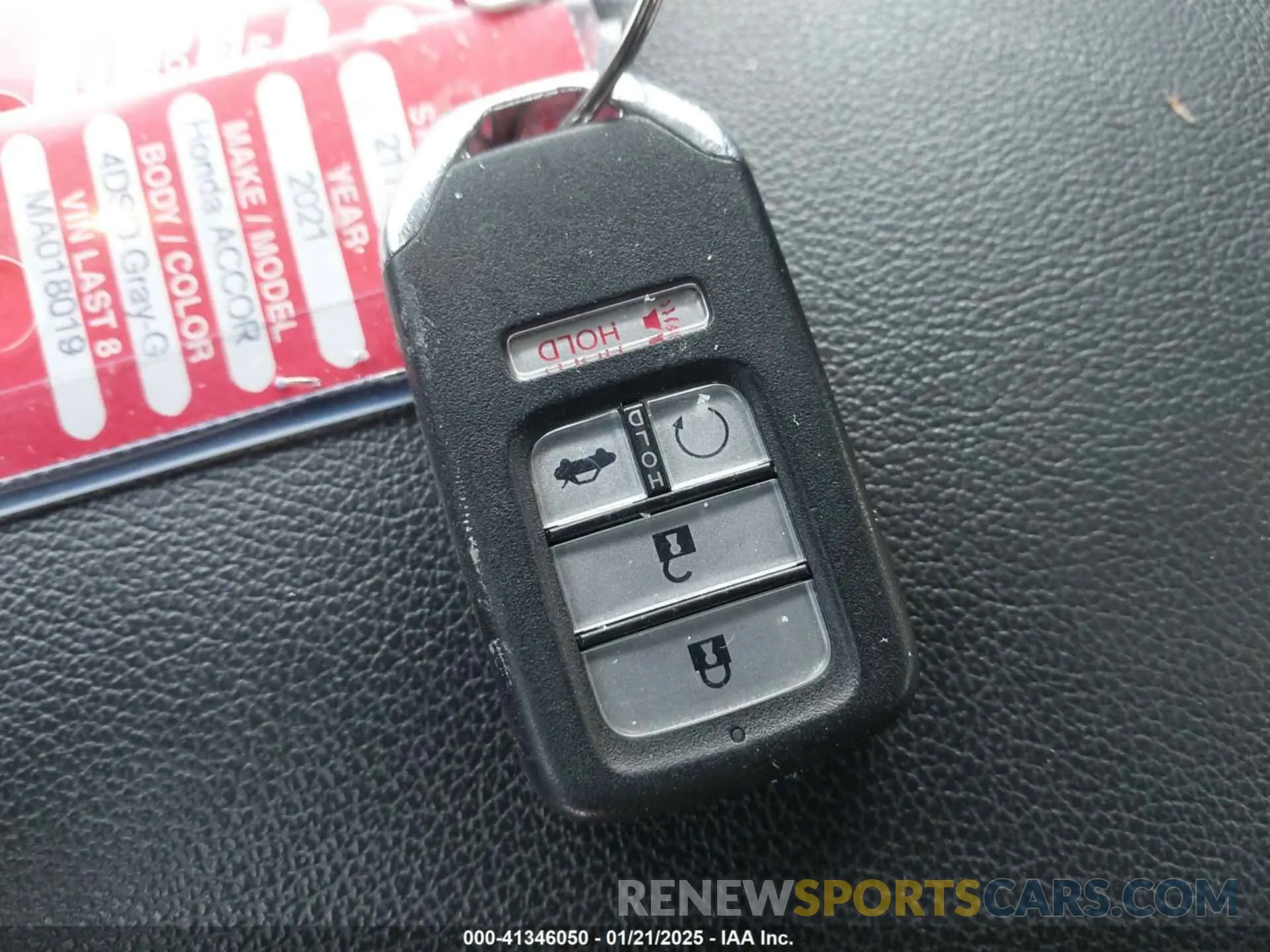 11 fotografías del automóvil dañado 1HGCV3F18MA018019 HONDA ACCORD 2021