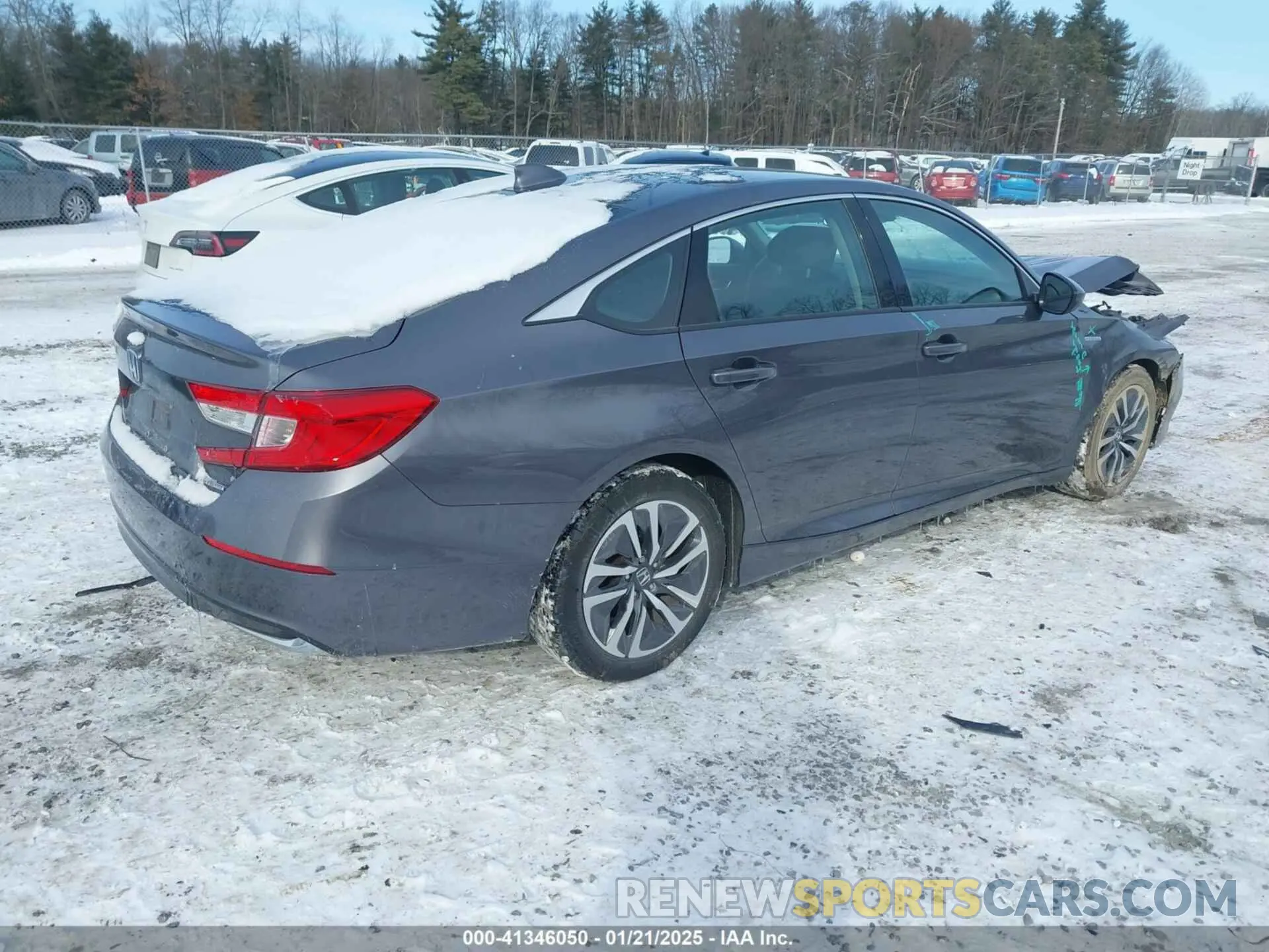 4 fotografías del automóvil dañado 1HGCV3F18MA018019 HONDA ACCORD 2021