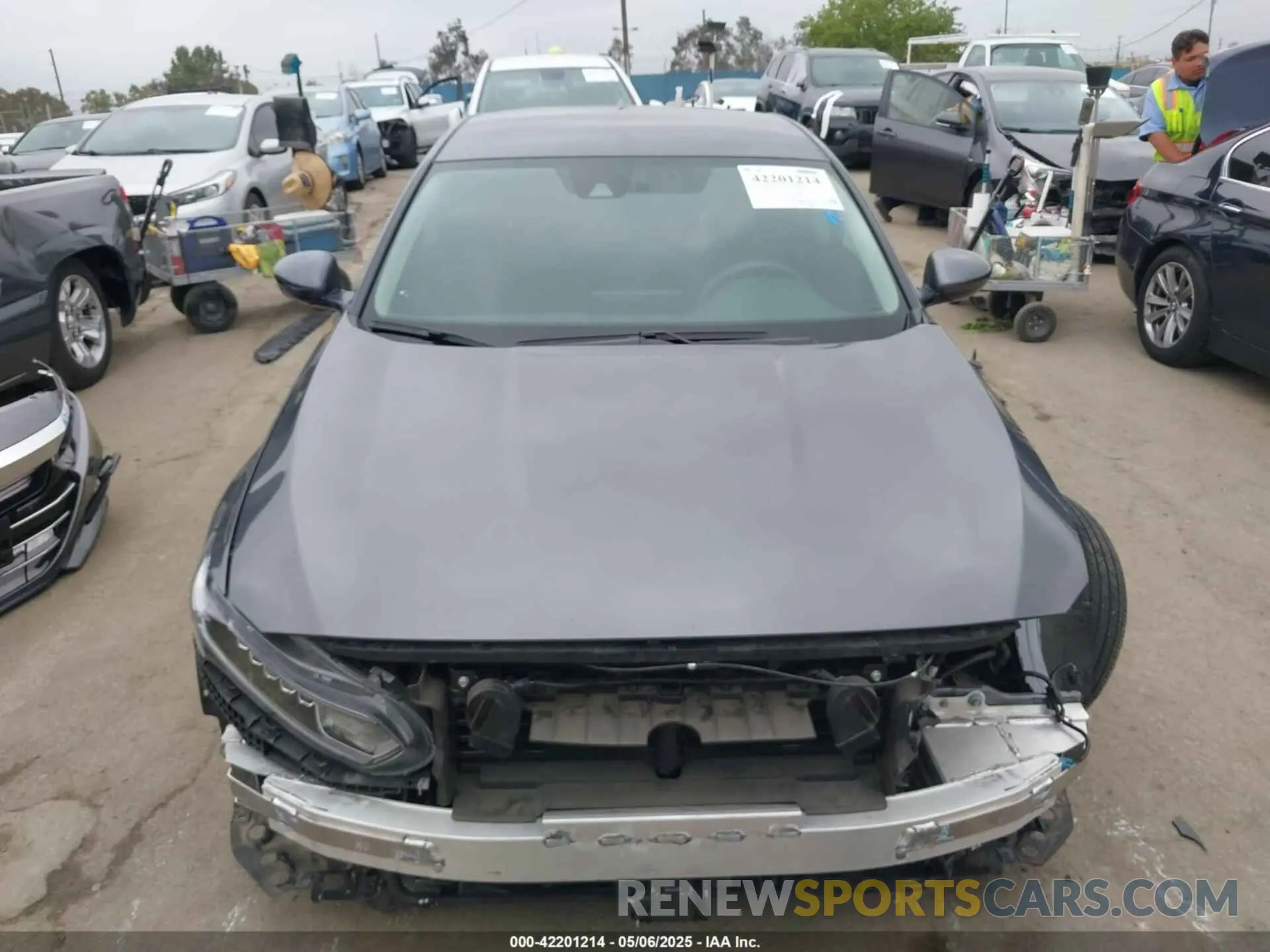 13 fotografías del automóvil dañado 1HGCV3F19MA002900 HONDA ACCORD 2021