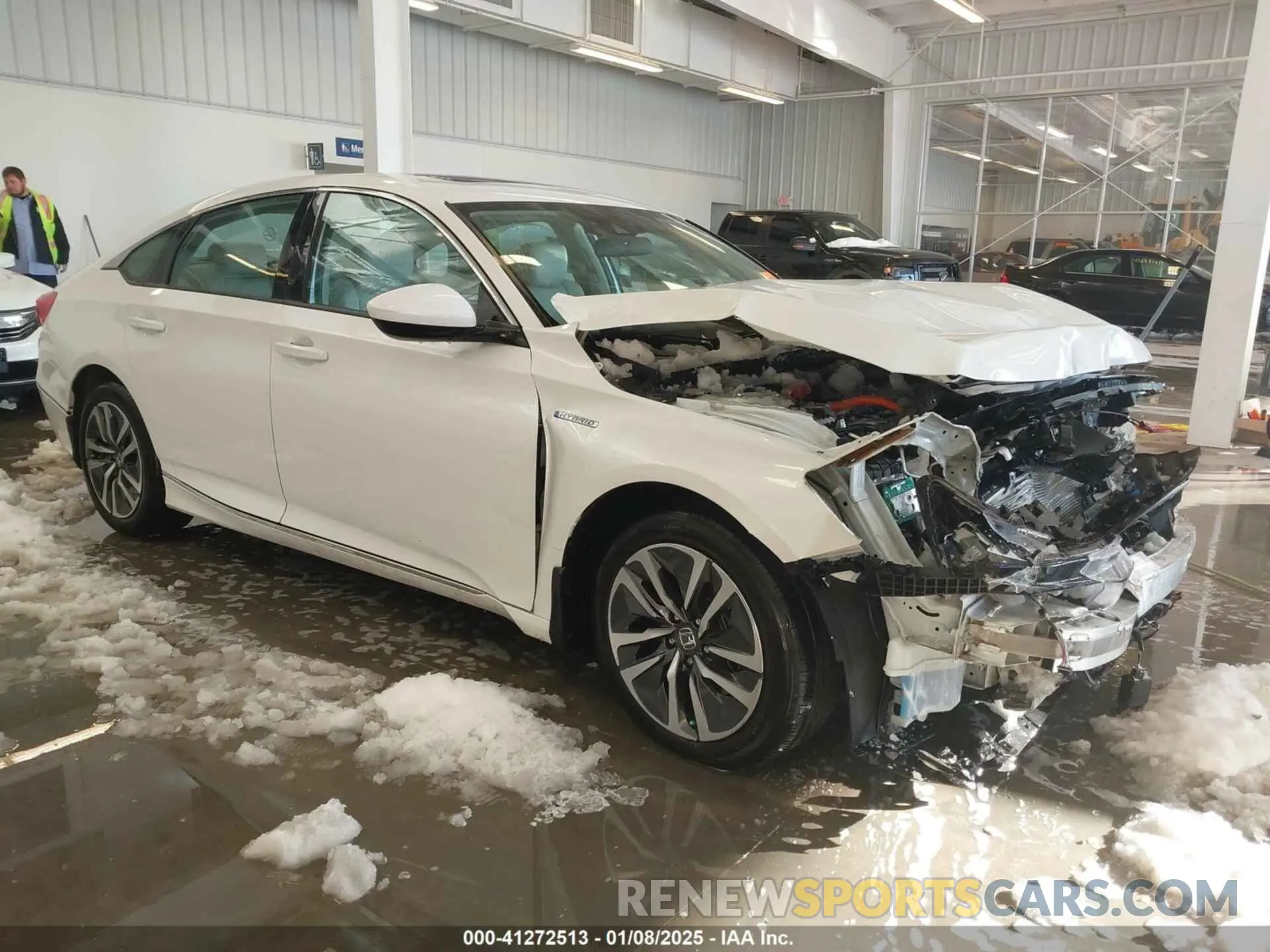 1 fotografías del automóvil dañado 1HGCV3F40MA002004 HONDA ACCORD 2021