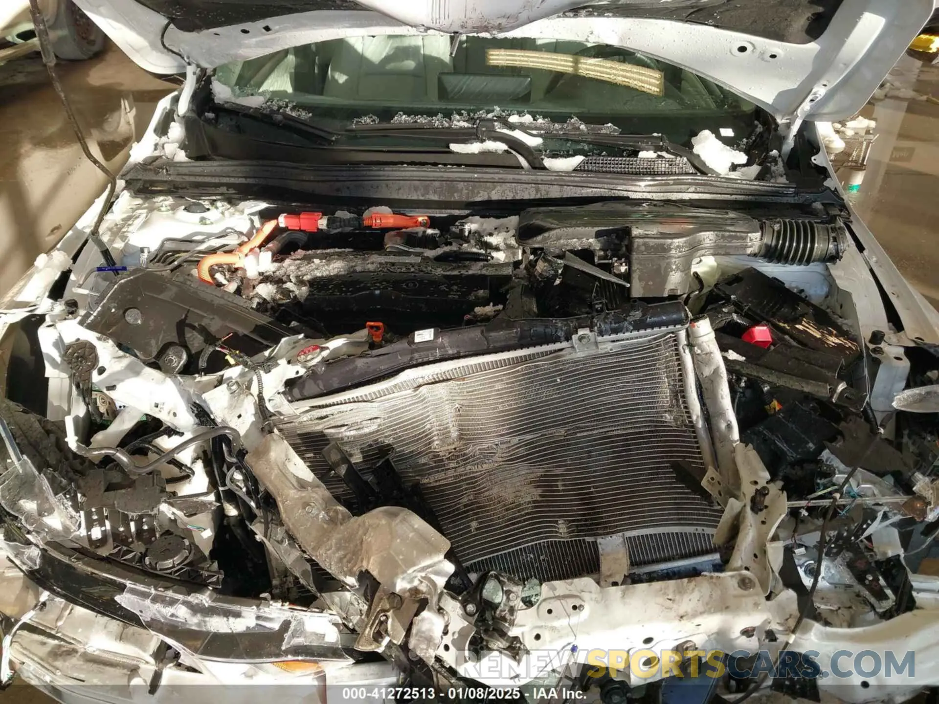 10 fotografías del automóvil dañado 1HGCV3F40MA002004 HONDA ACCORD 2021
