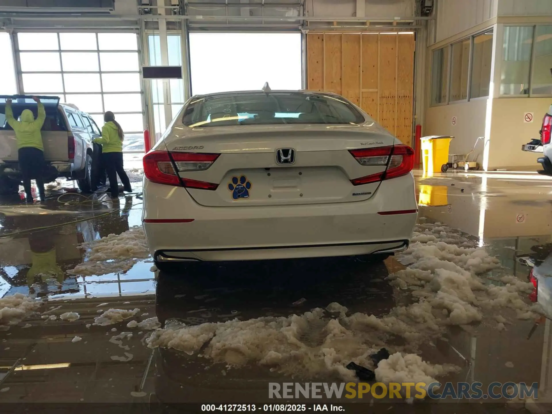 16 fotografías del automóvil dañado 1HGCV3F40MA002004 HONDA ACCORD 2021